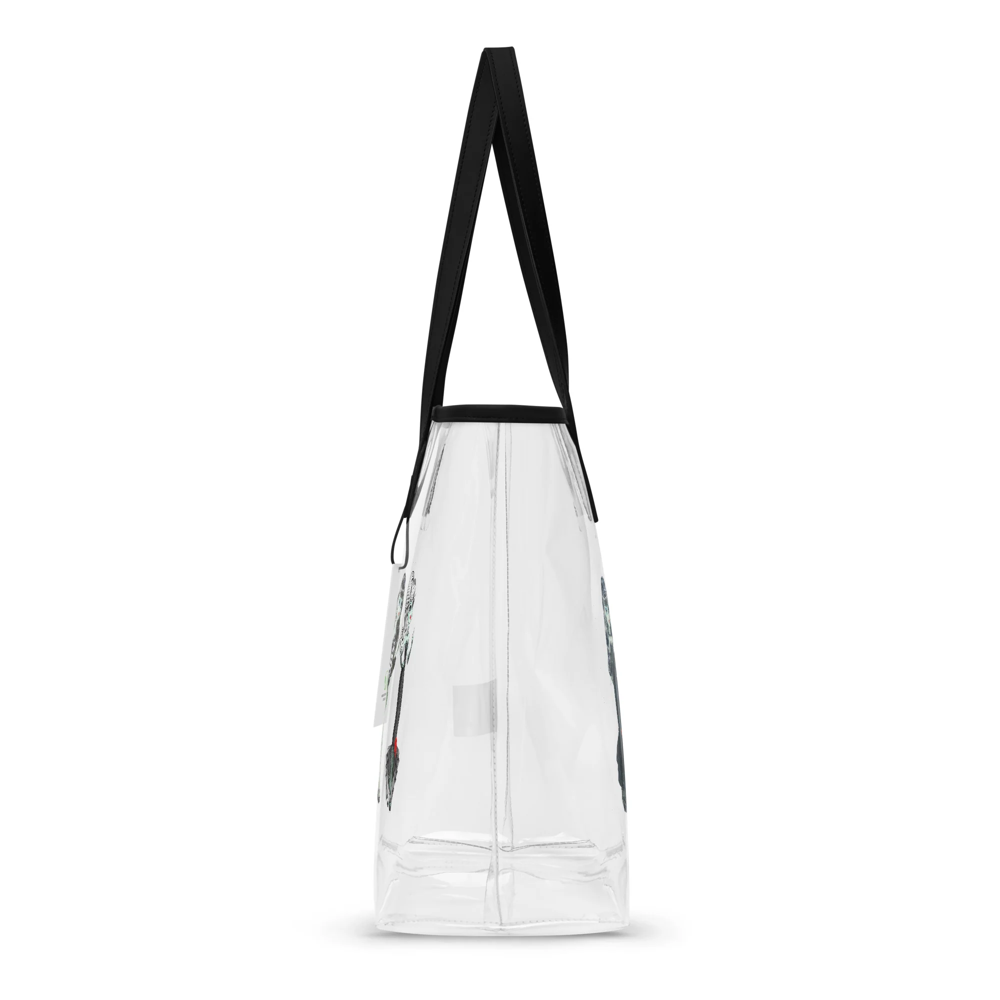 Mattel Creations Monster High Barbie Frankie Barbie Clear Tote
