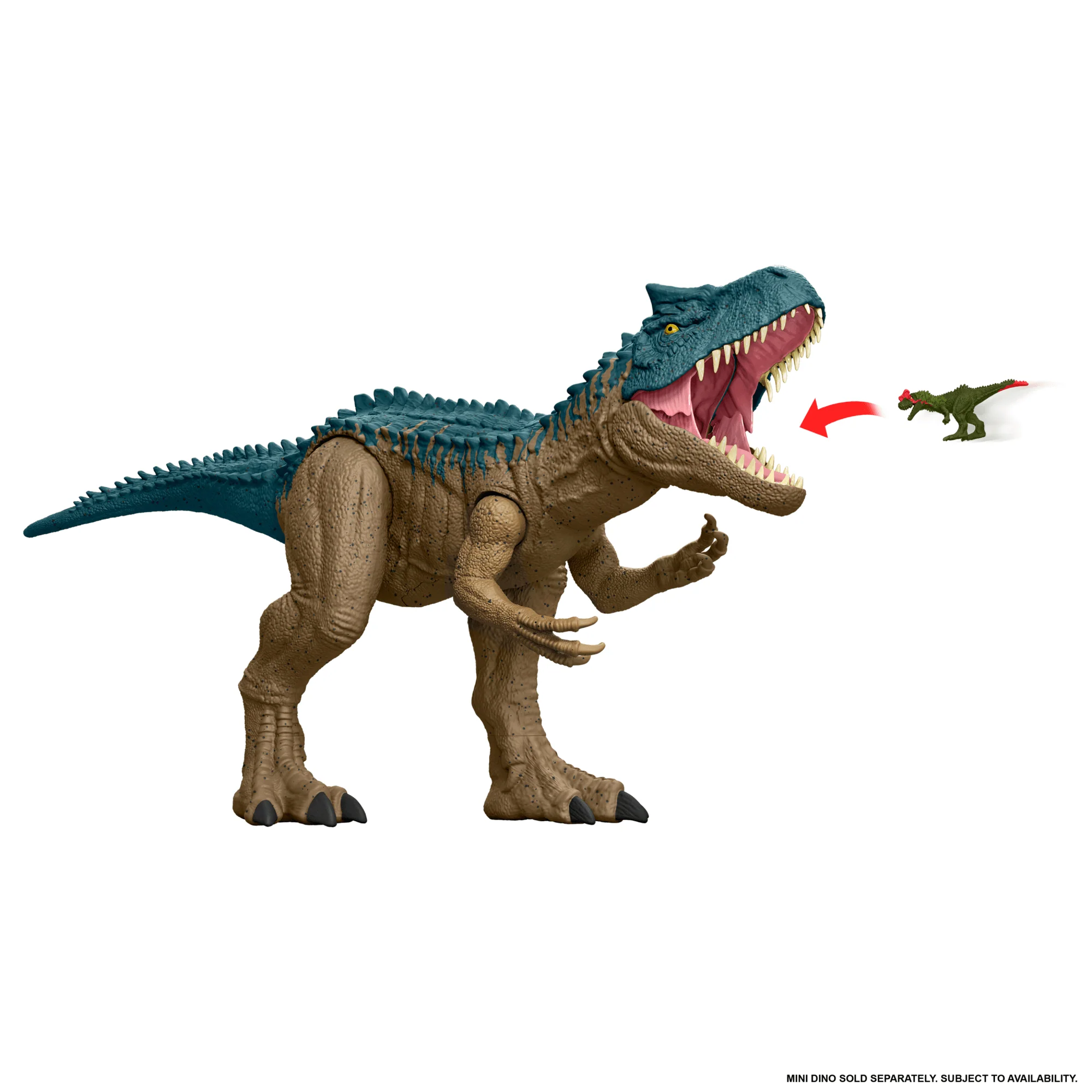 Mattel Creations Jurassic World Super Colossal Allosaurus Dinosaur Action Figure