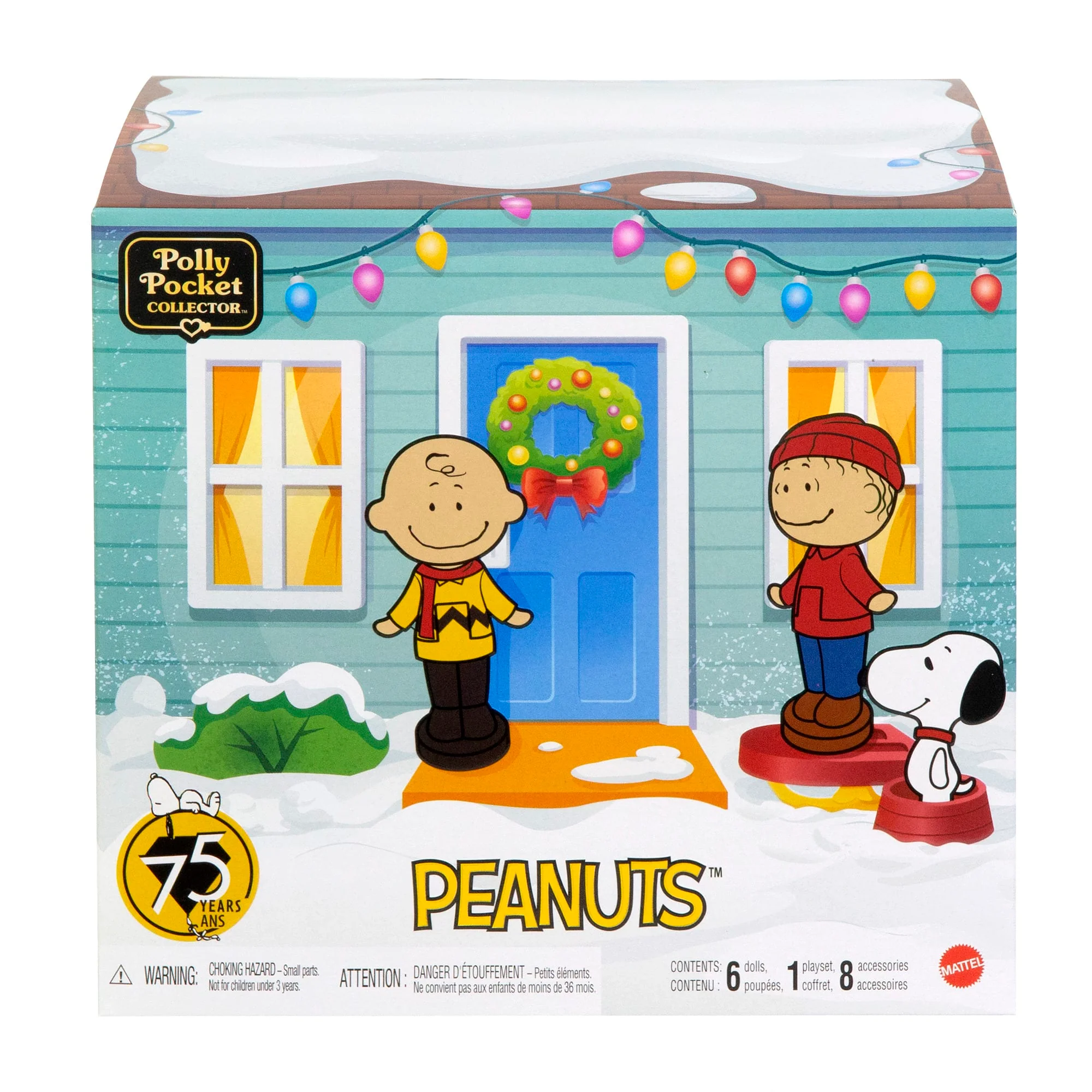 Mattel Creations Polly Pocket Collector Peanuts Compact