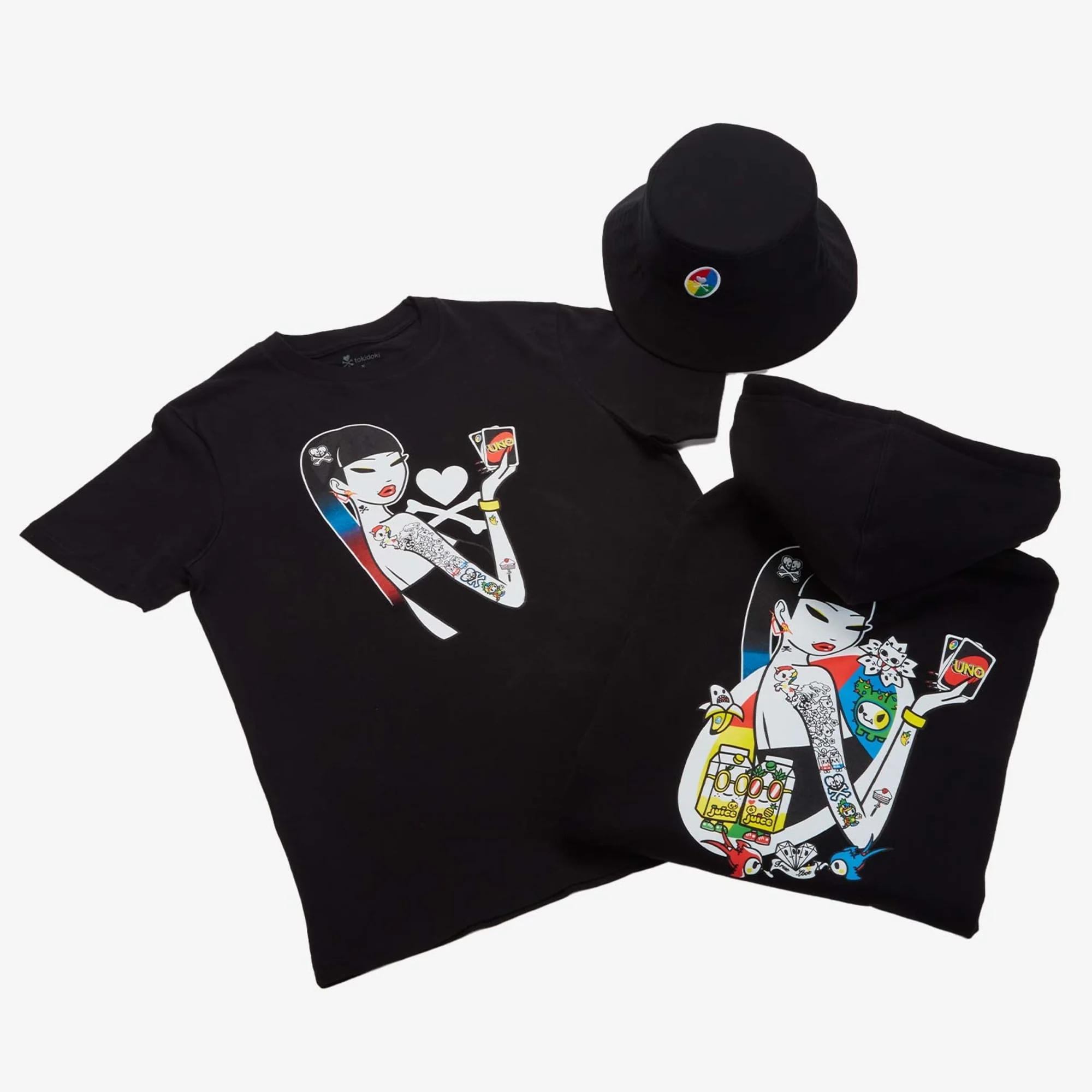 Mattel Creations tokidoki UNO Reversible Bucket Hat