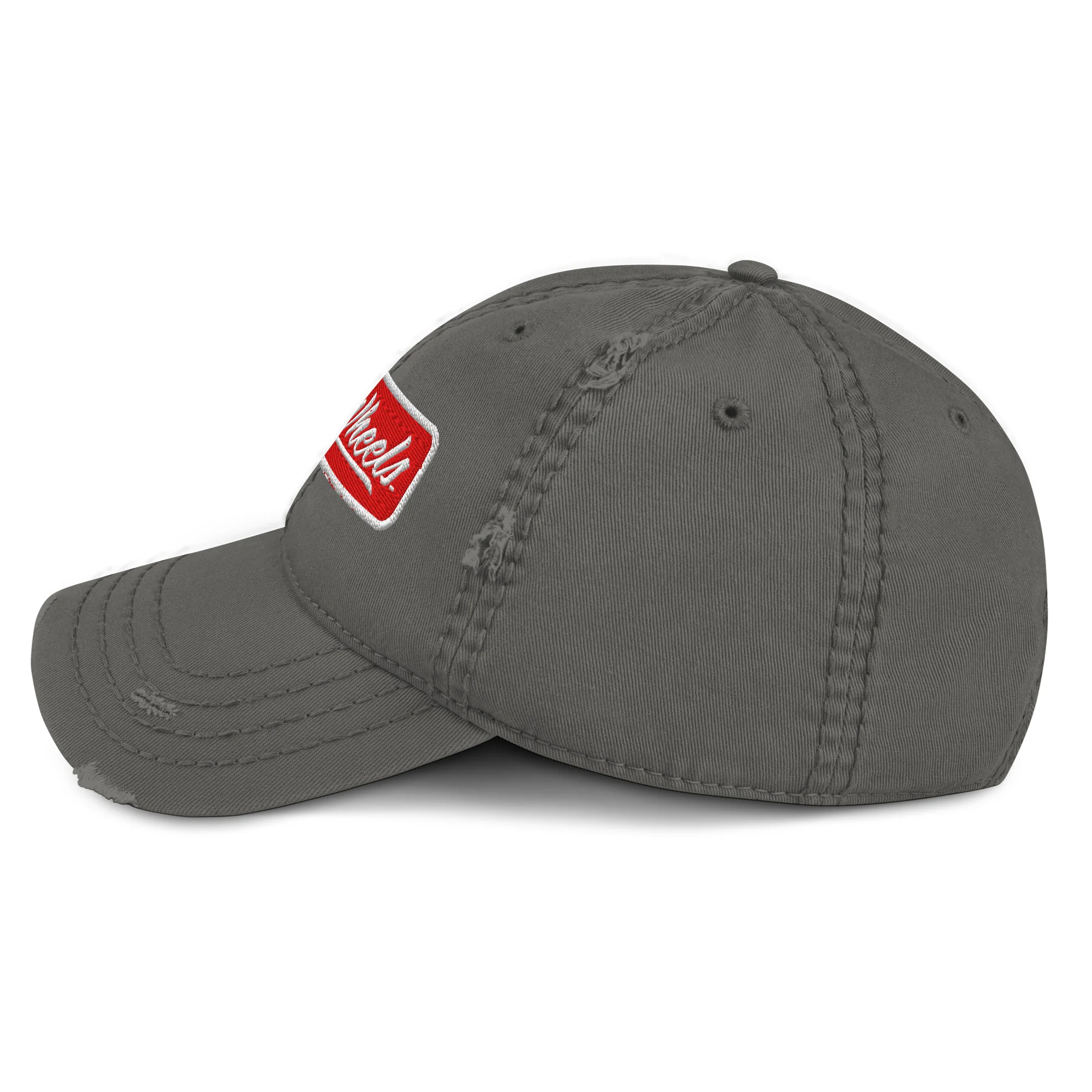 Mattel Creations Hot Wheels Logo Grey Dad Hat