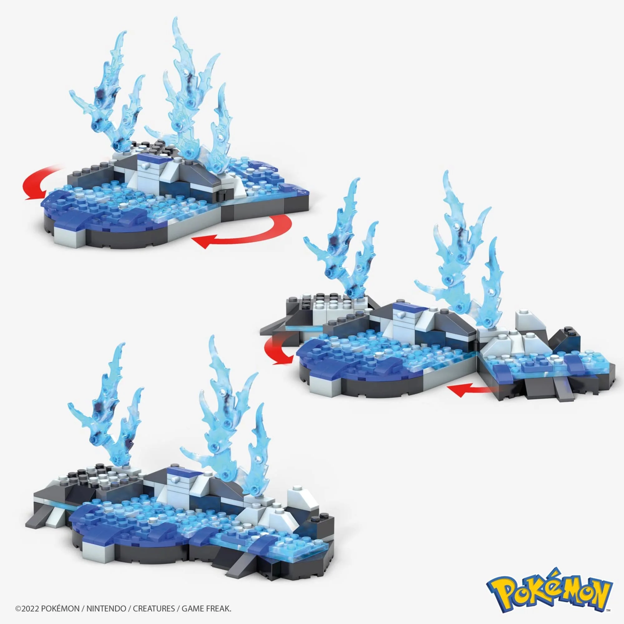 Mattel Creations MEGA Construx Pokemon Squirtle Evolution Construction Set