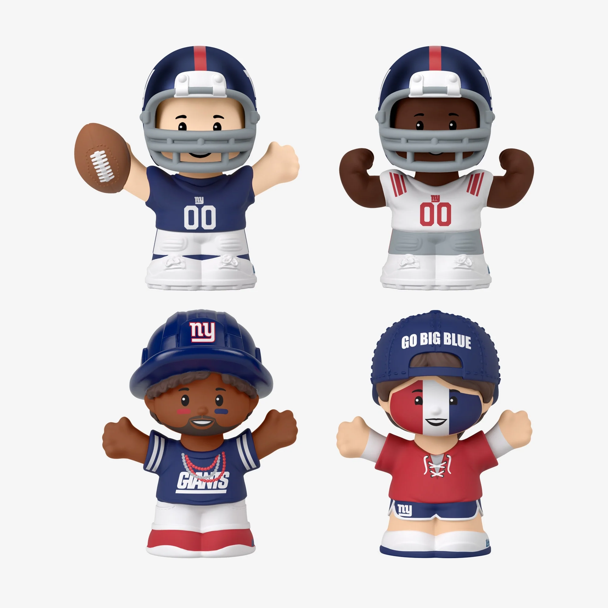 Mattel Creations Little People Collector x NFL New York Giants Set