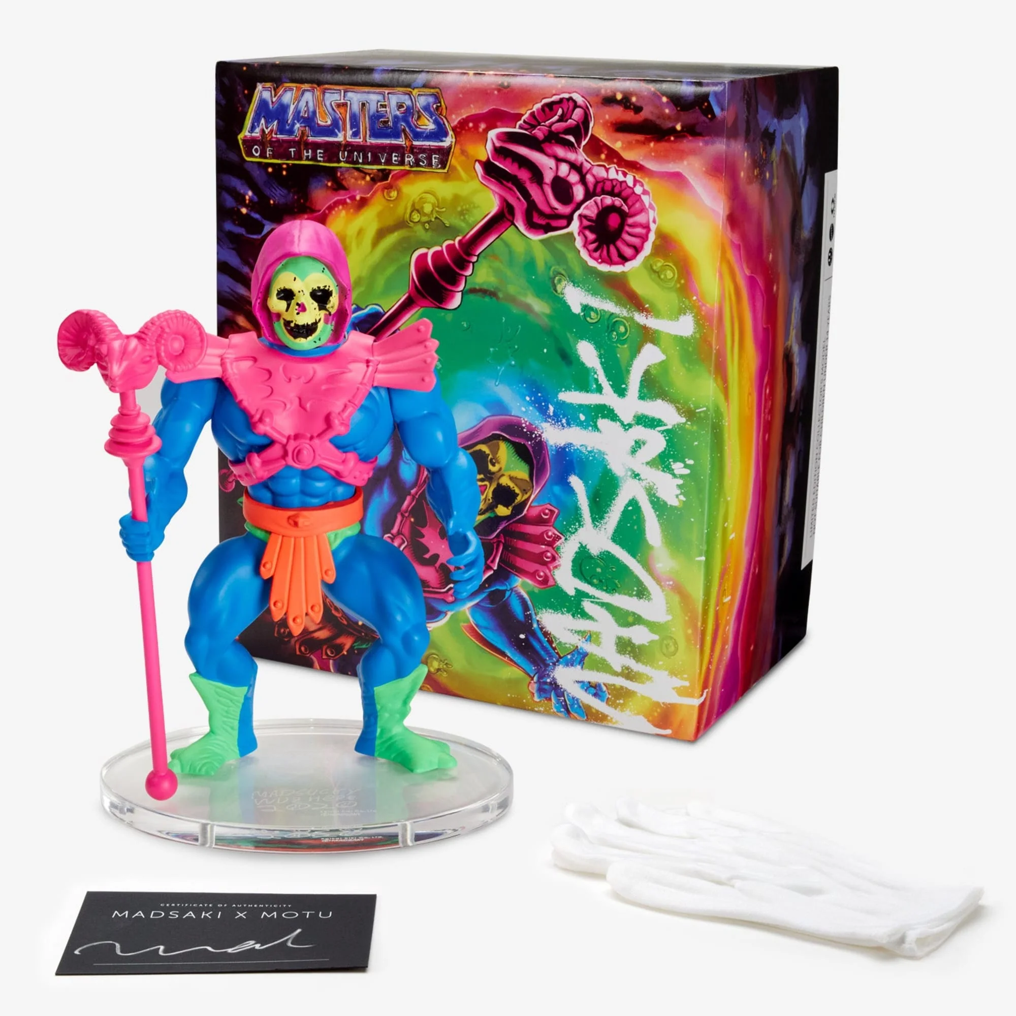 Mattel Creations Madsaki Masters of the Universe Skeletor Statue