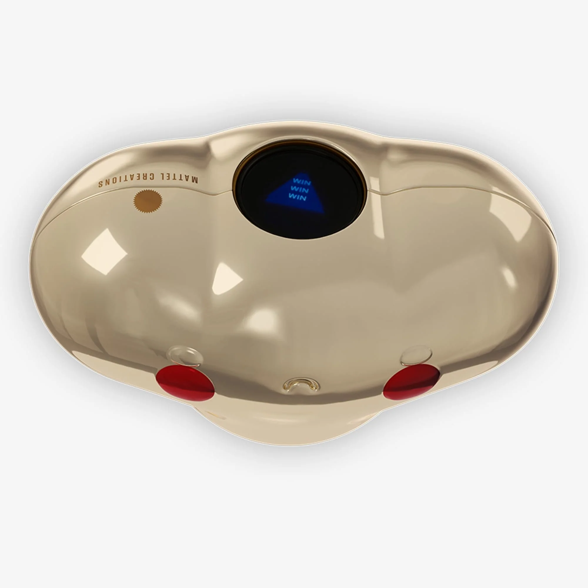 Mattel Creations FriendsWithYou Lucky Little Cloud Magic 8 Ball Gold Amulet