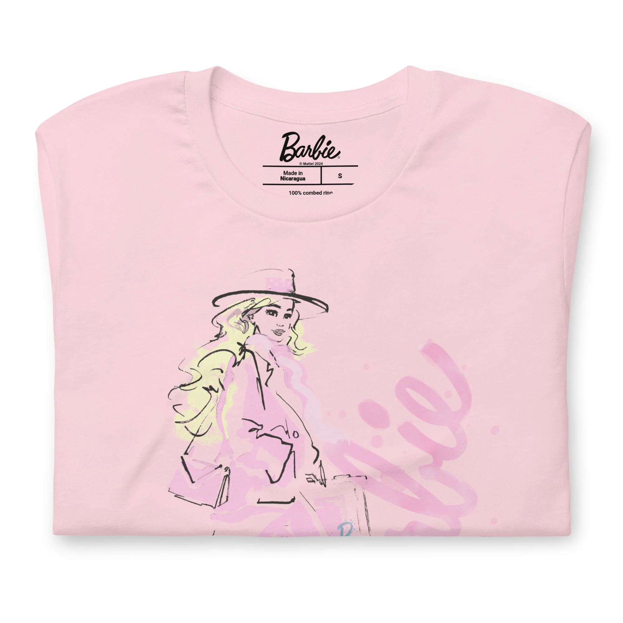 Mattel Creations Barbie Style Icon Pink T-Shirt