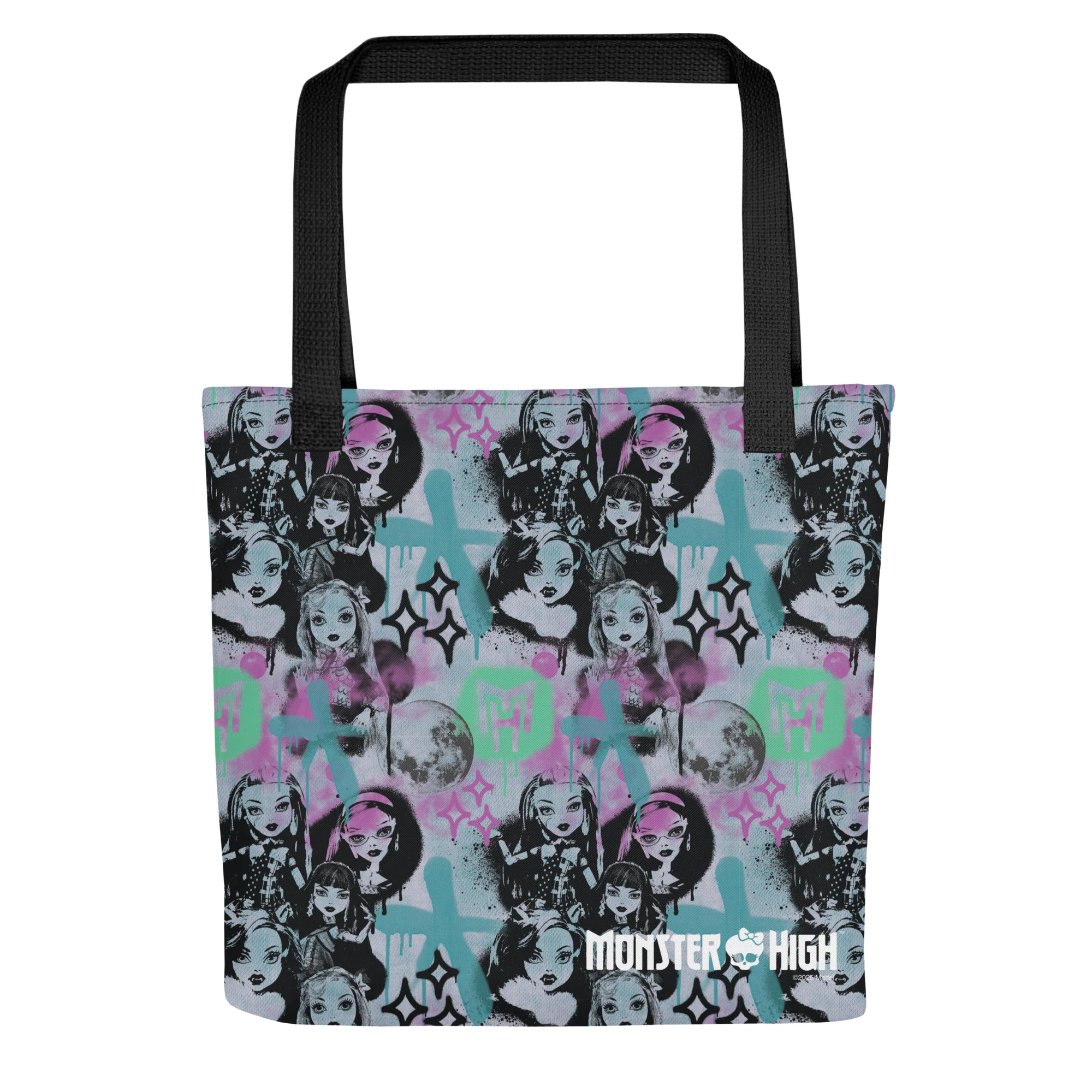Mattel Creations Monster High Lunar Glow Multi Tote Bag