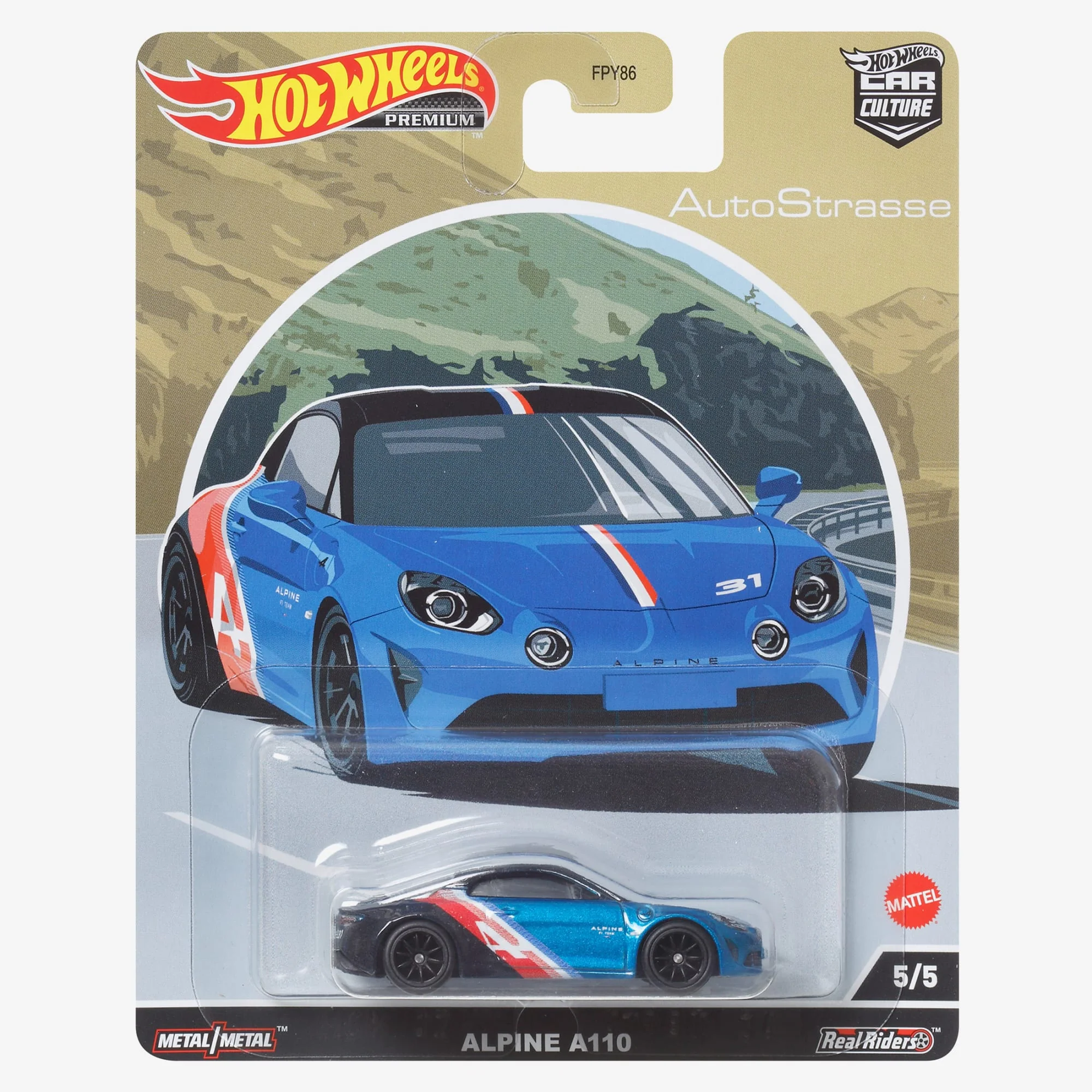 Mattel Creations Hot Wheels Car Culture Alpine A110