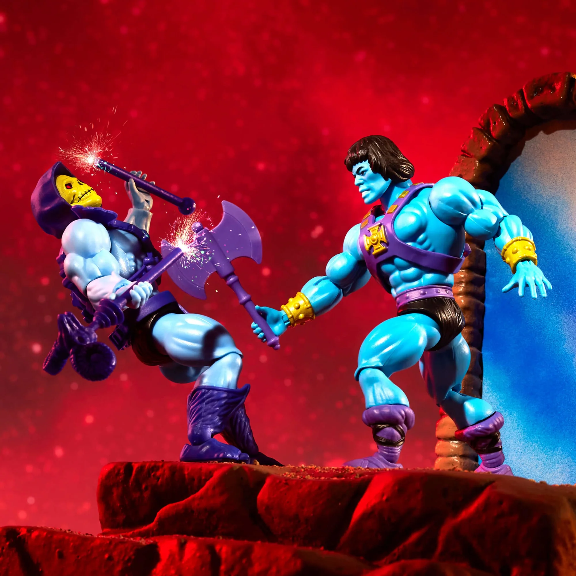 Mattel Creations Masters of the Universe Origins He-Skeletor Figure