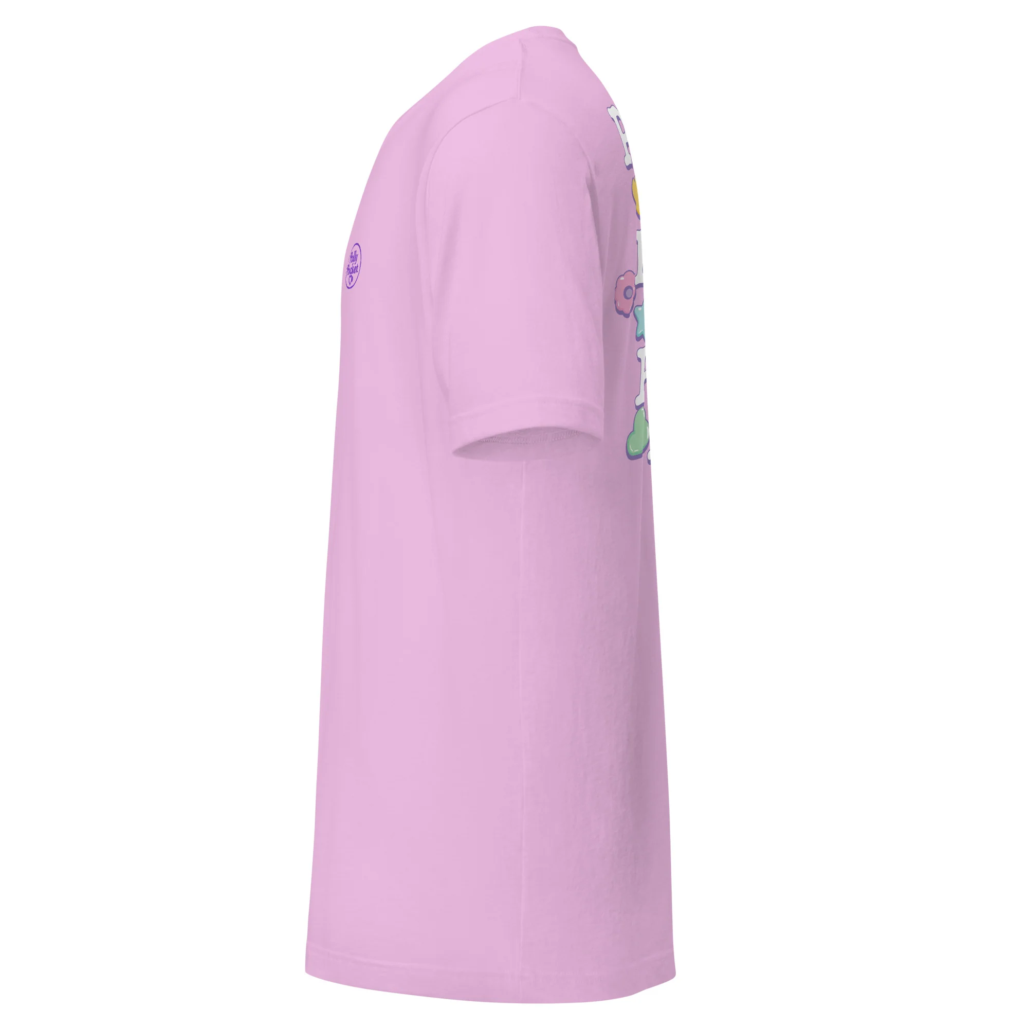 Mattel Creations Polly Pocket Icons Embroidered Pink T-Shirt