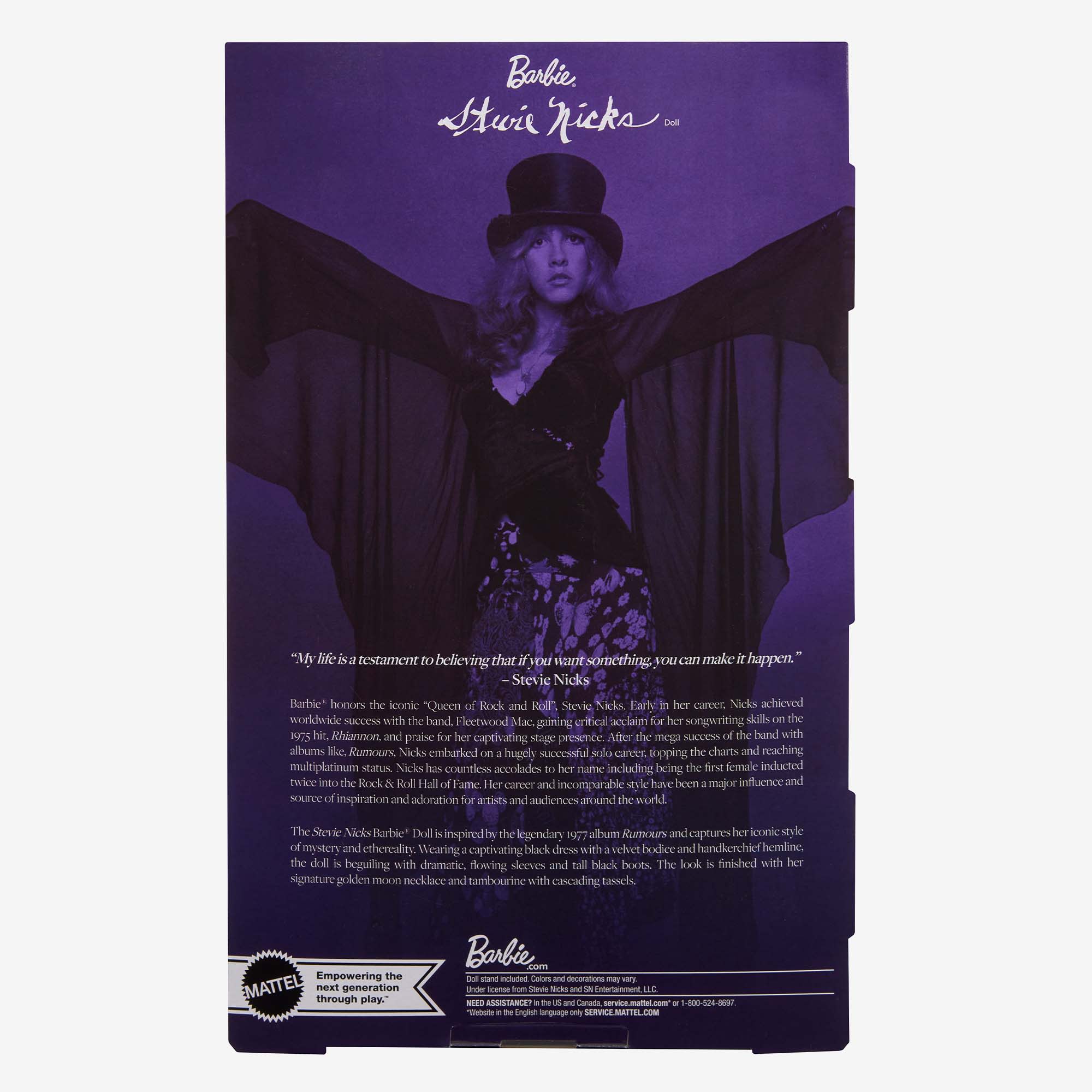 Mattel Creations Barbie Music Series Stevie Nicks Doll