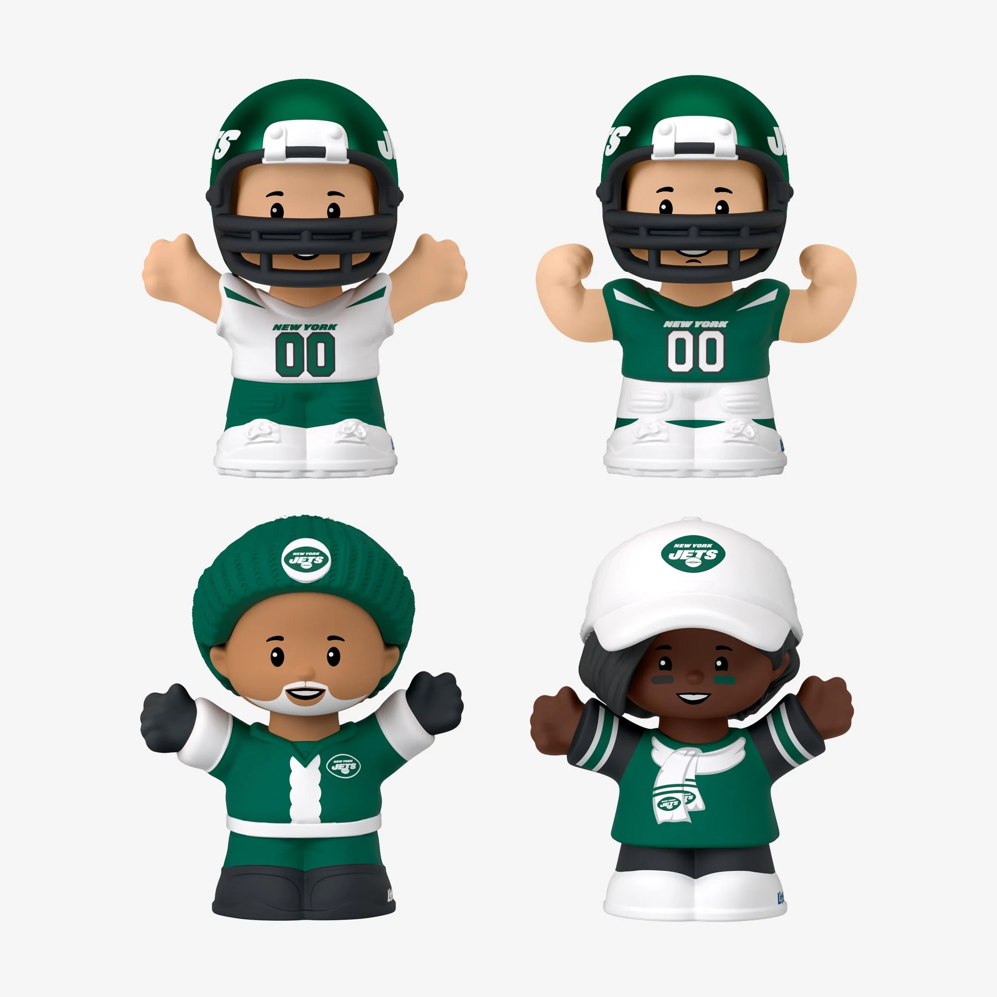 Mattel Creations Little People Collector x NFL New York Jets Set