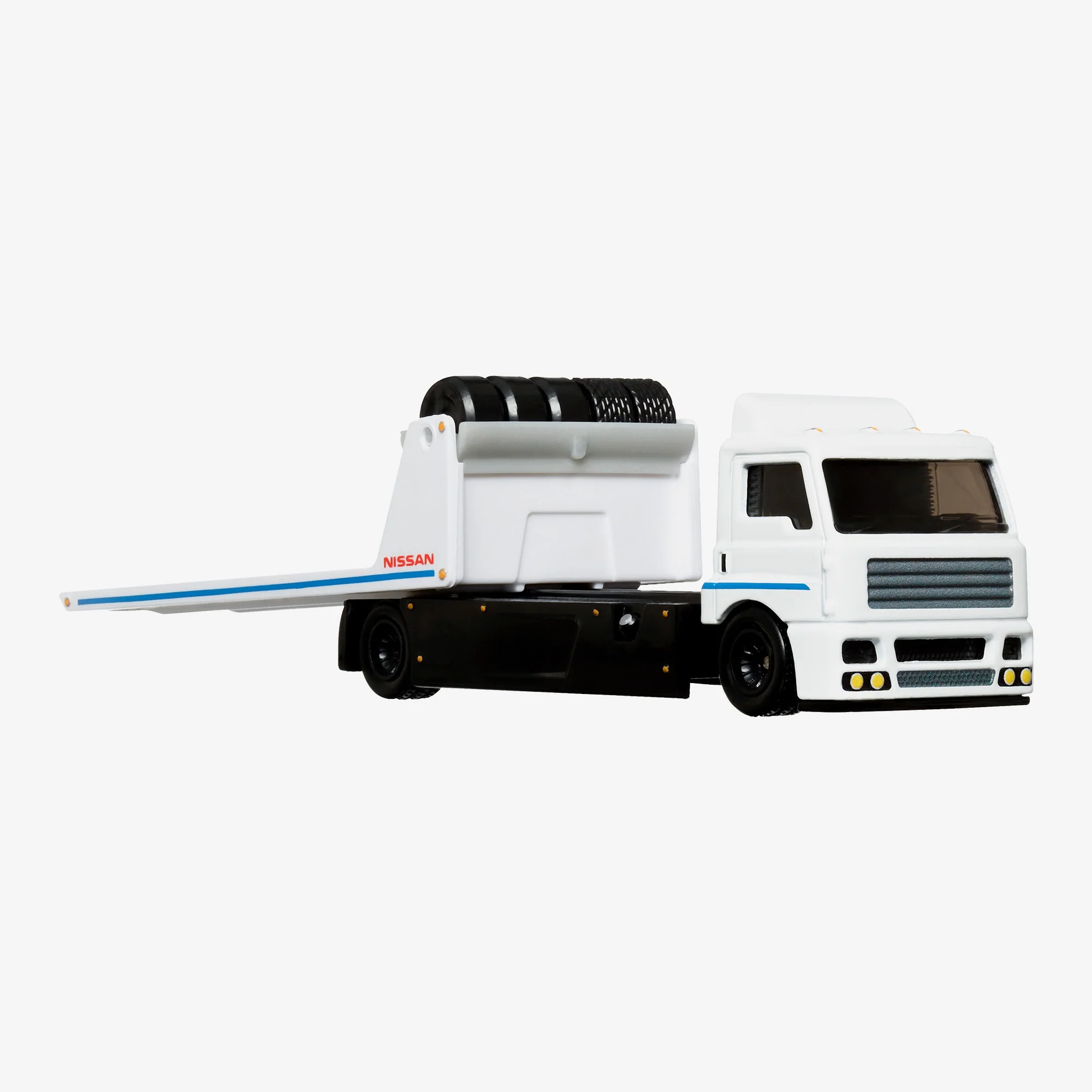 Mattel Creations Hot Wheels Premium Collector Set, 3 Nissan Skyline Cars & 1 Transporter