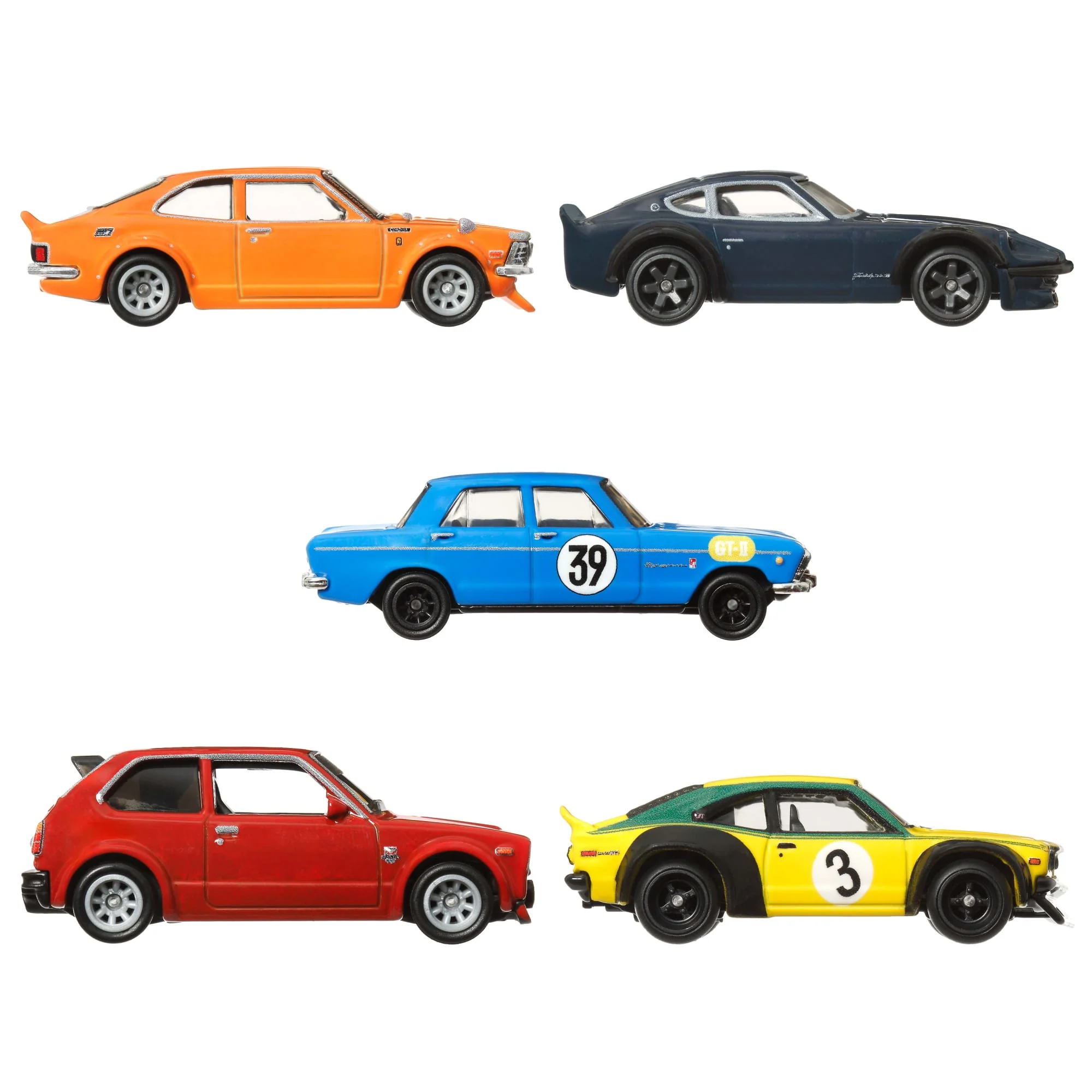 Mattel Creations Hot Wheels Car Culture Japan Historics 4 Container Set