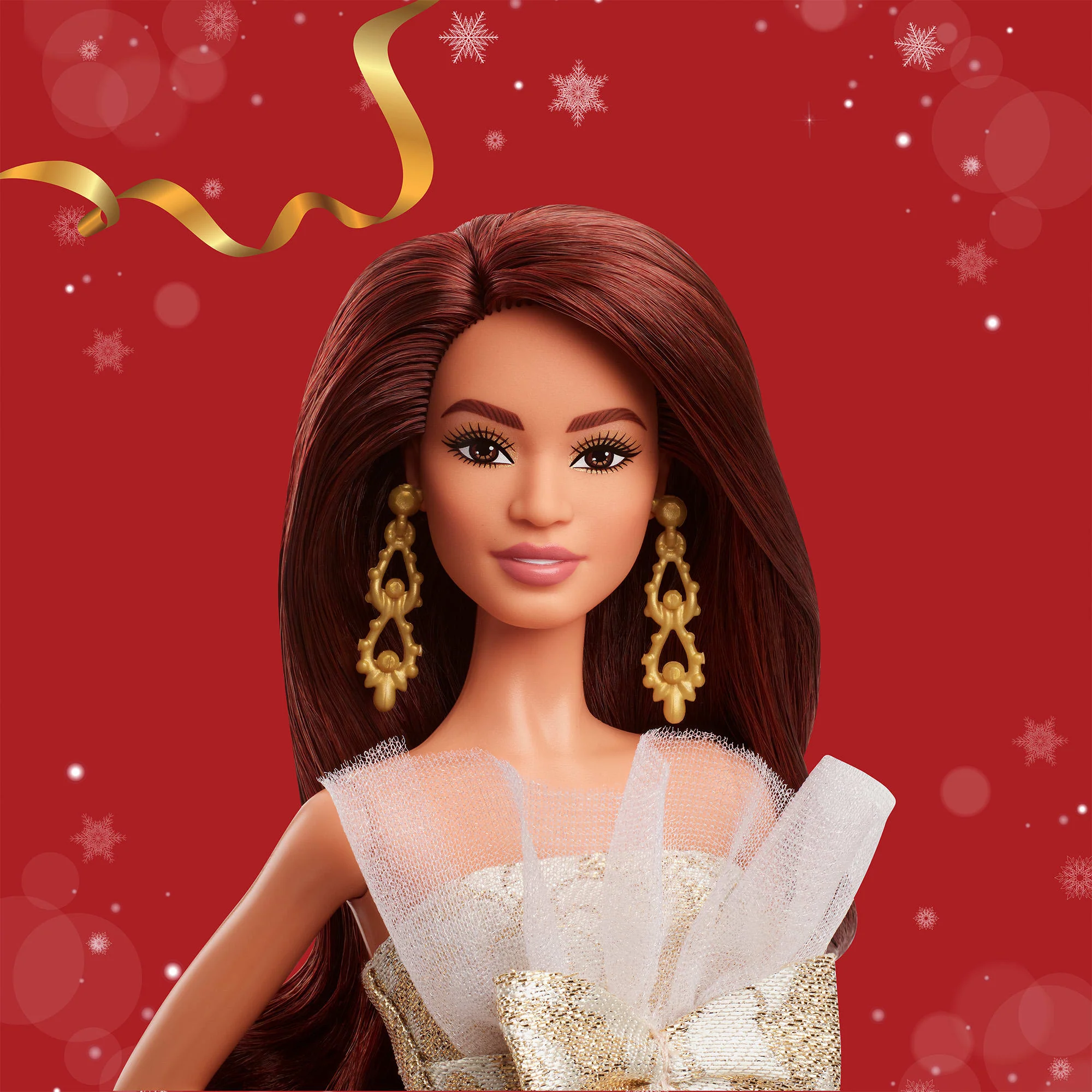 Mattel Creations 2025 Holiday Barbie Doll 3