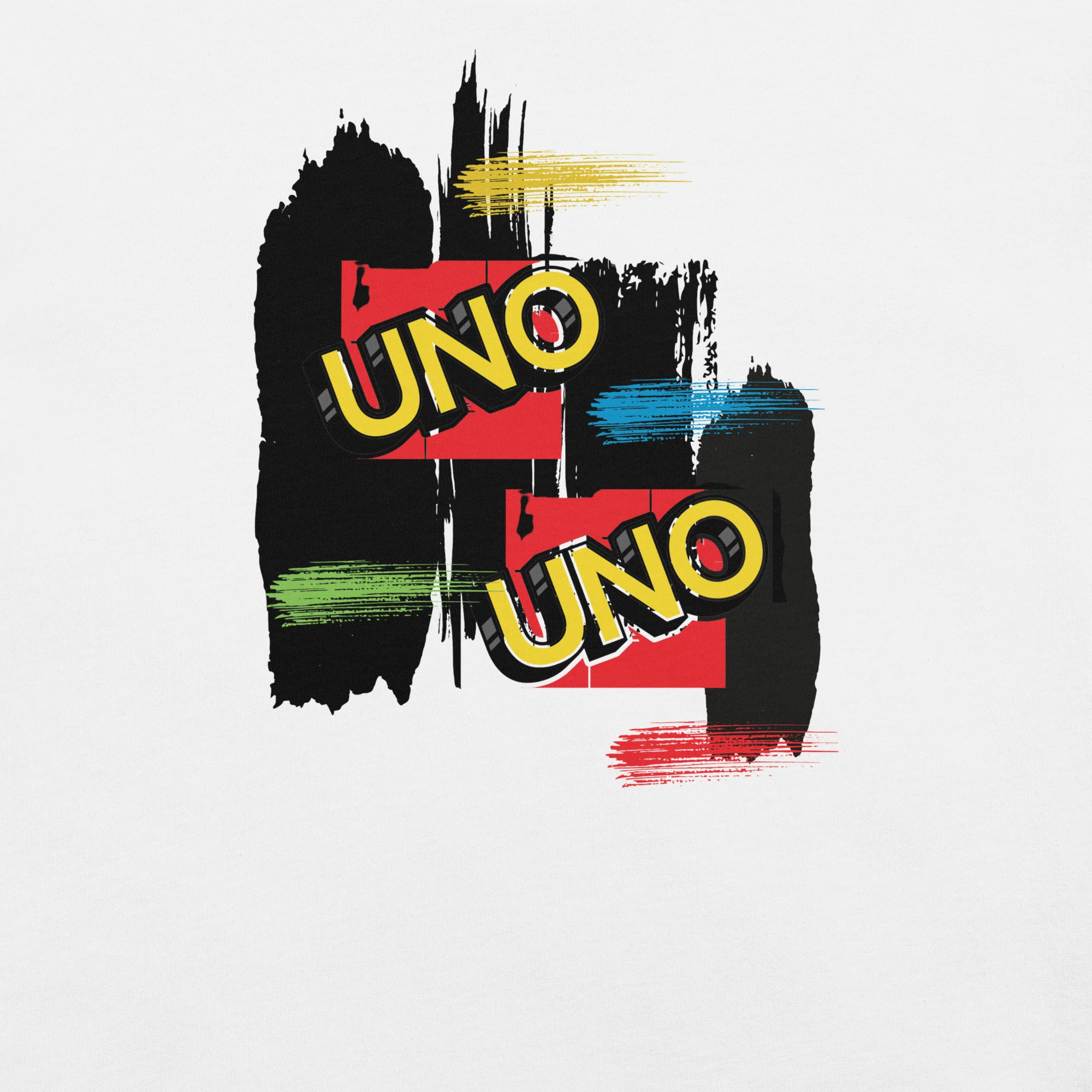 Mattel Creations UNO MC Revealed Fan-Designed White T-Shirt