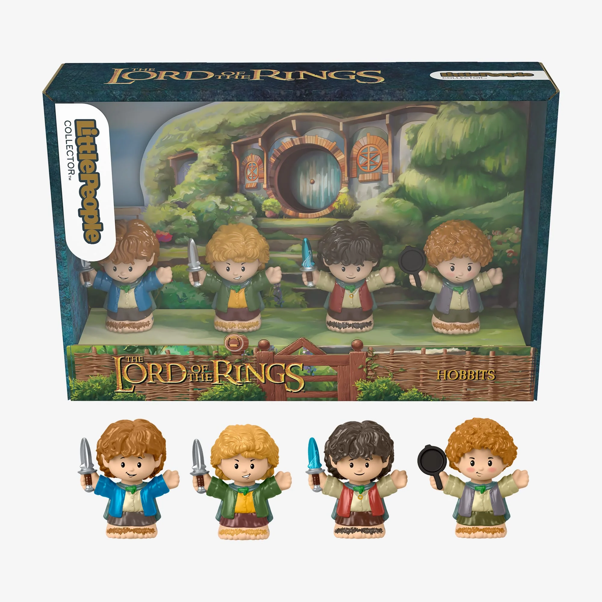 Mattel Creations Little People Collector The Lord of the Rings: Hobbits Special Edition Figure Set