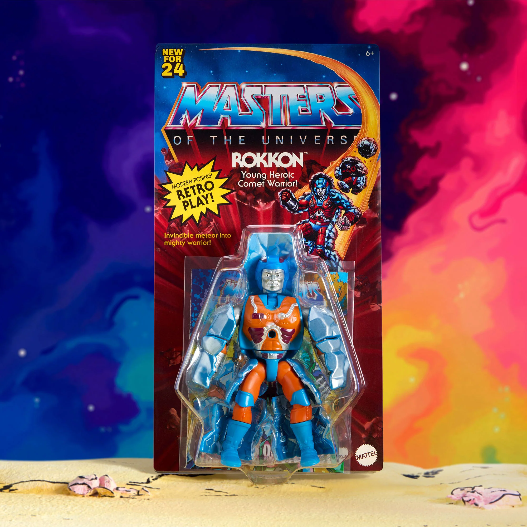Mattel Creations MOTU Origins Rokkon Figure