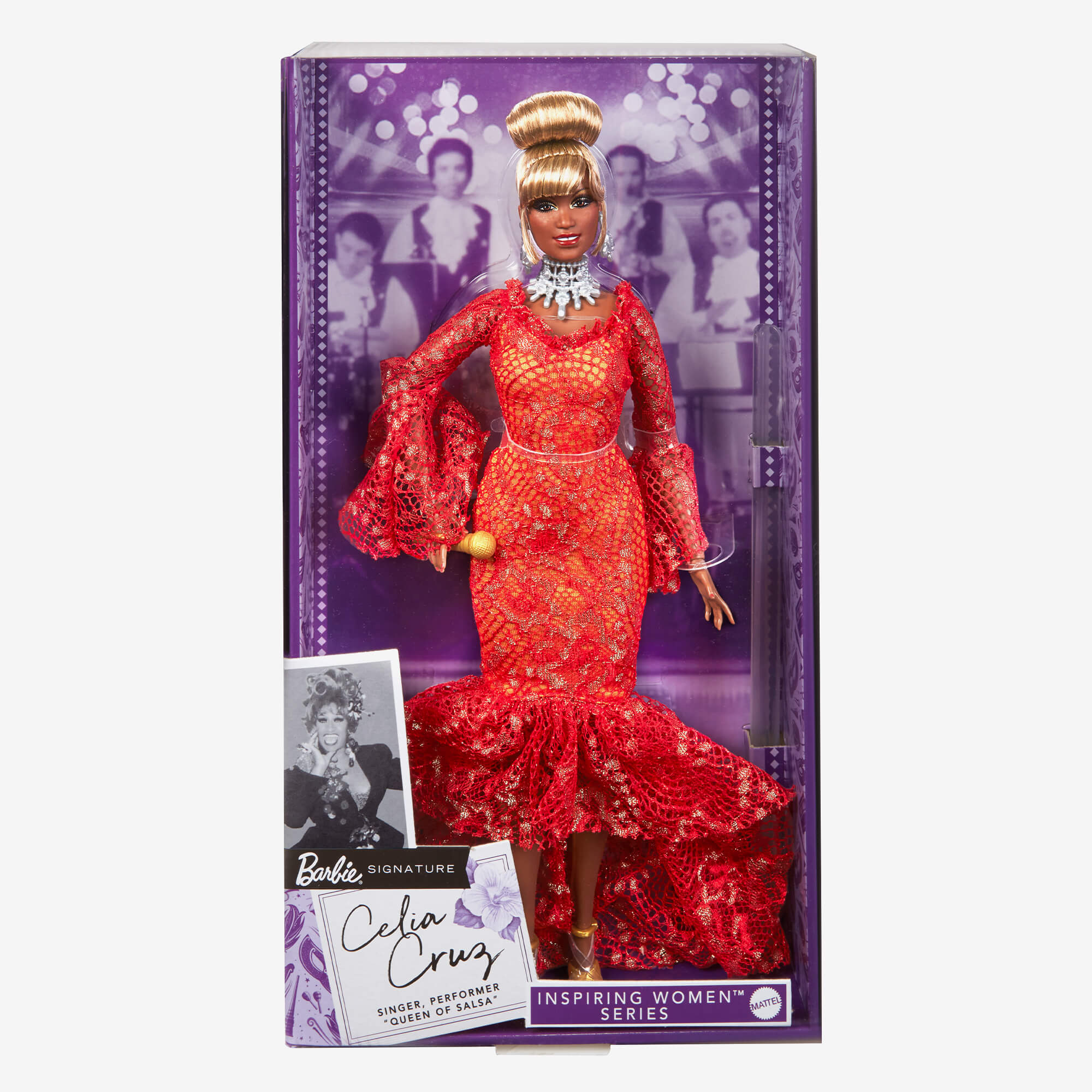 Mattel Creations Barbie Inspiring Women Celia Cruz Doll