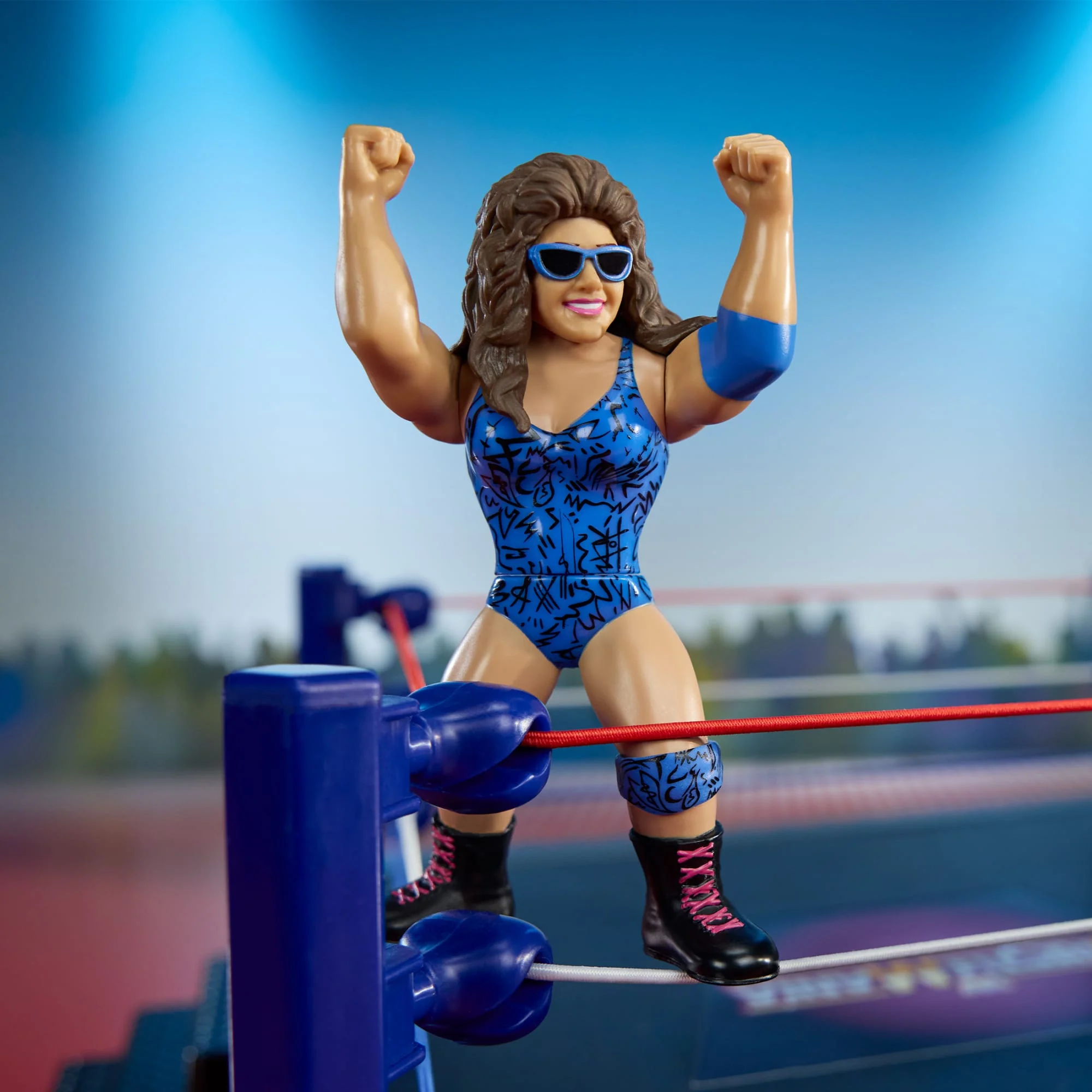 Mattel Creations WWE Retros Action Figure 4-Pack Bundle