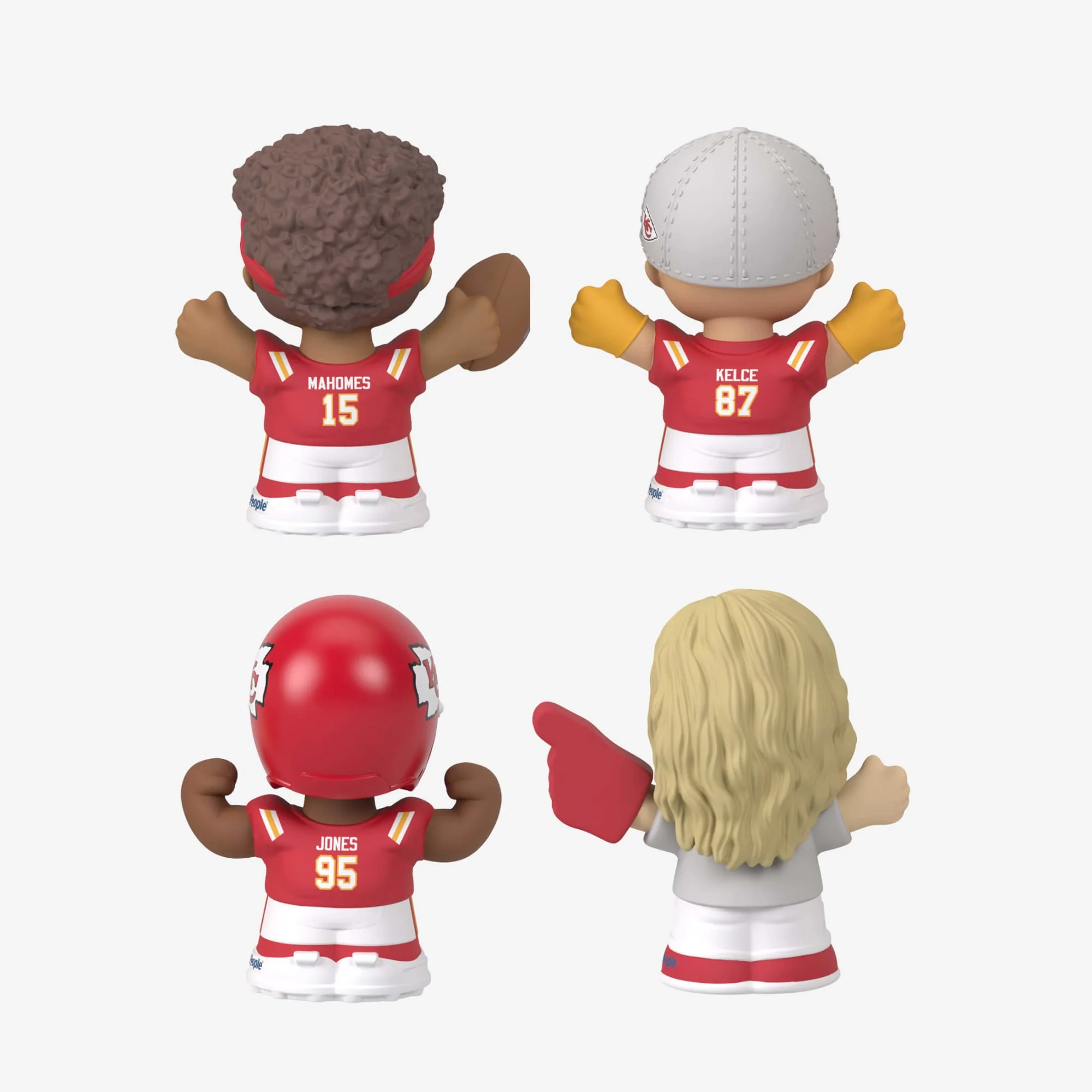 Mattel Creations Little People Collector Super Bowl LVII Champions Set Kansas City Chiefs