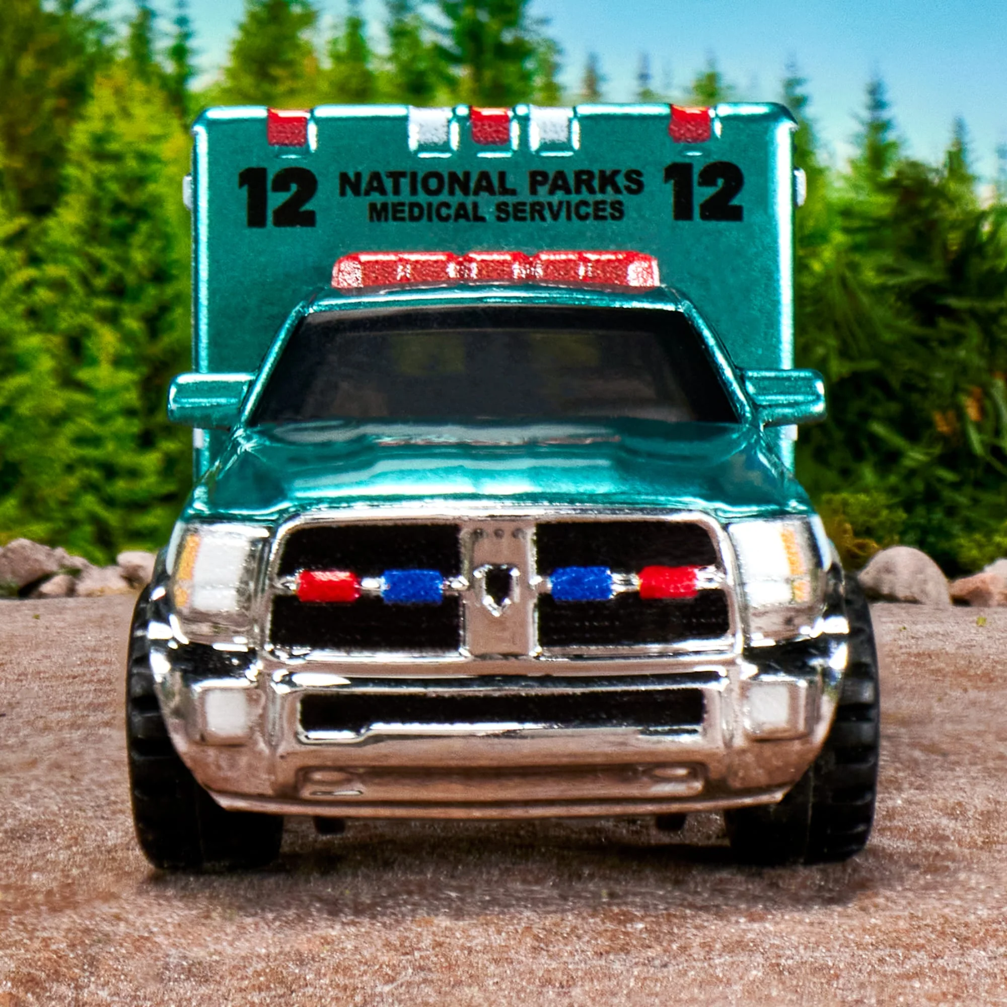 Mattel Creations Matchbox 2019 Ram Ambulance