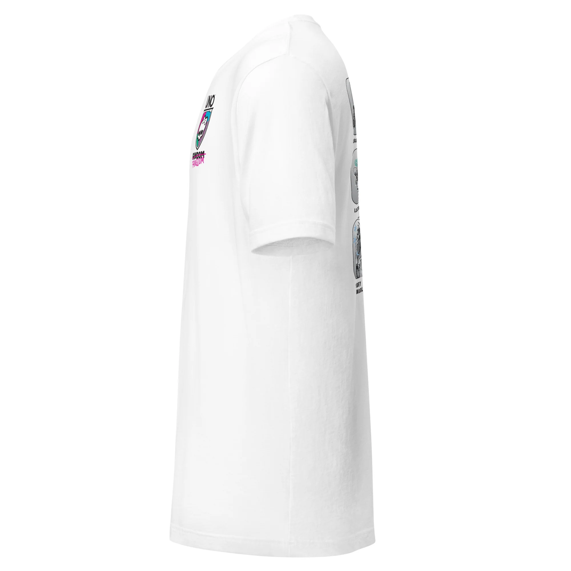 Mattel Creations UNO Monster High Fearbook White T-Shirt