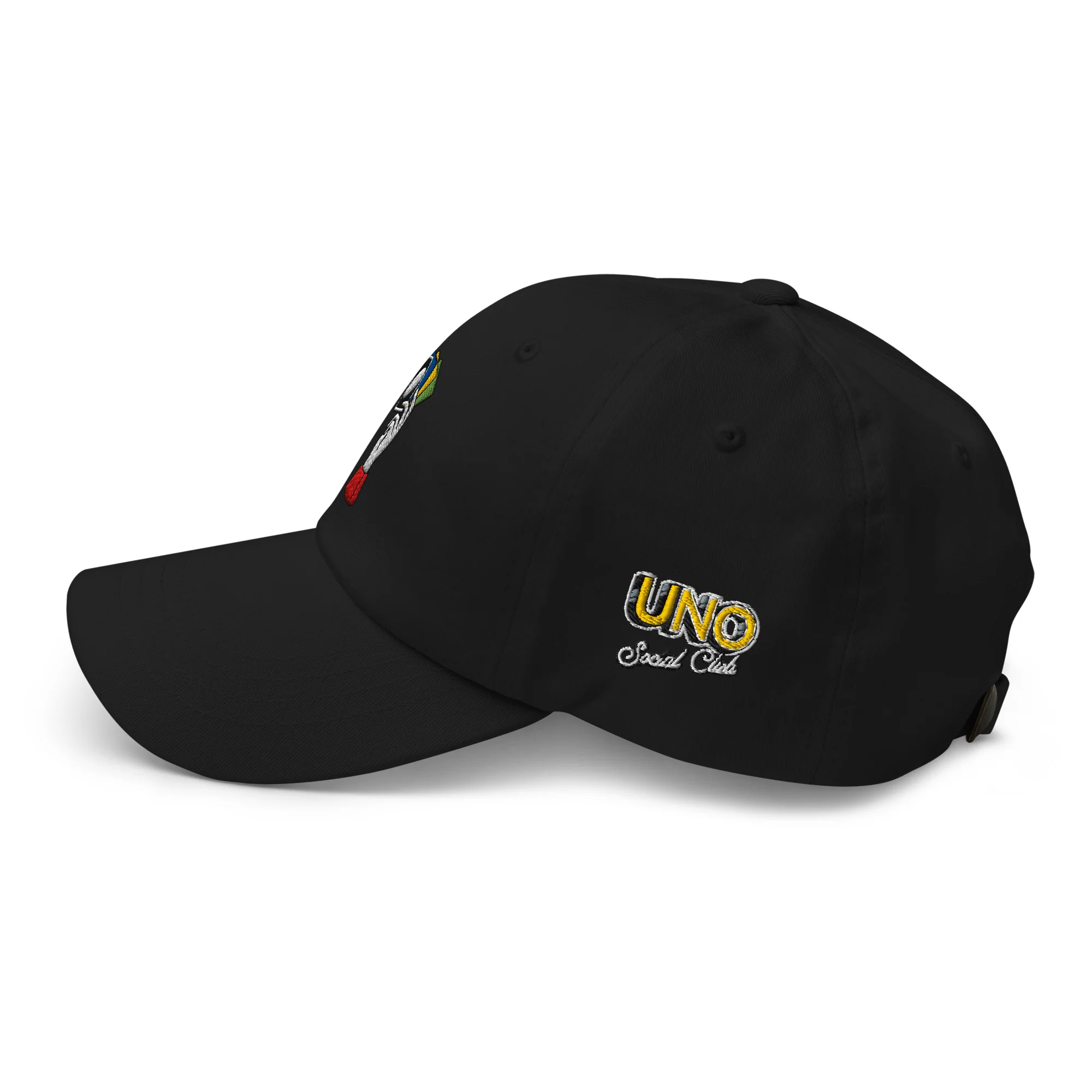 Mattel Creations UNO Social Club Black Dad Hat