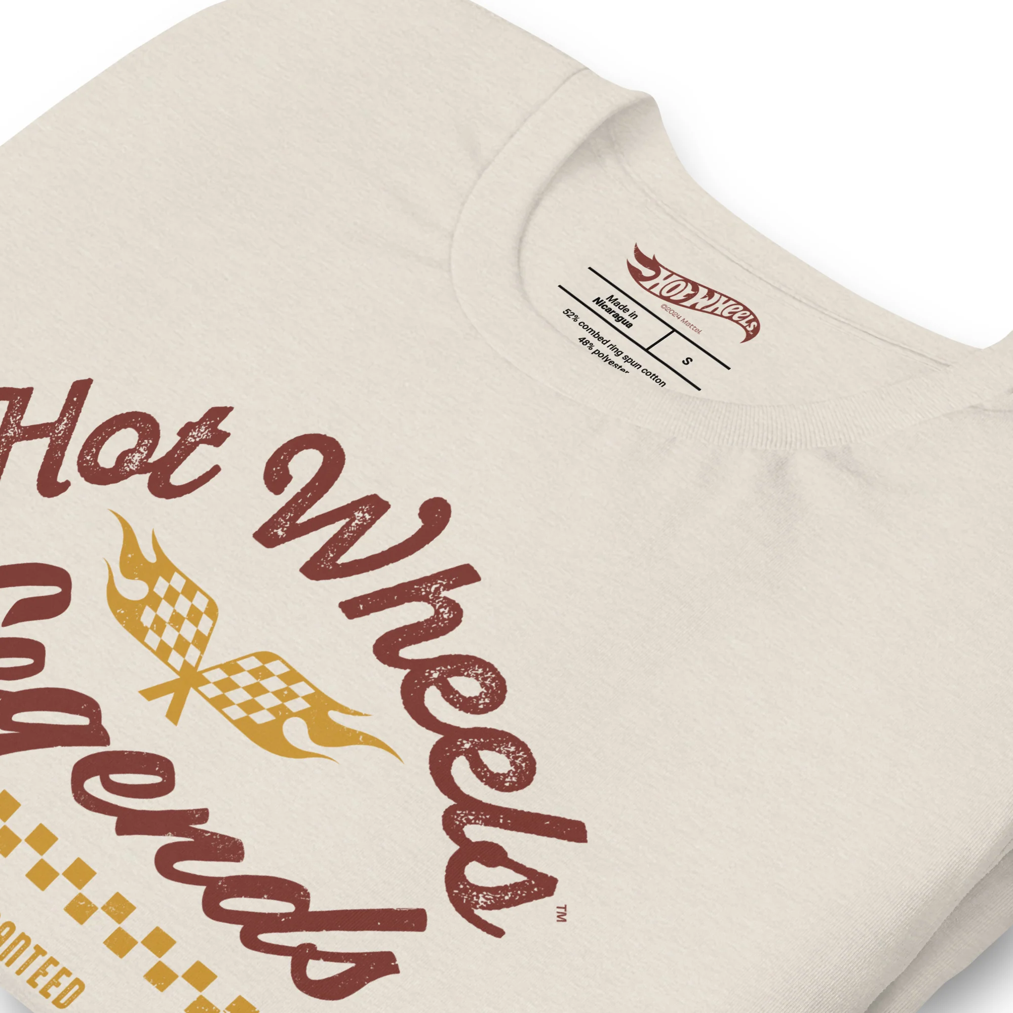 Mattel Creations Hot Wheels Legends Cream T-Shirt
