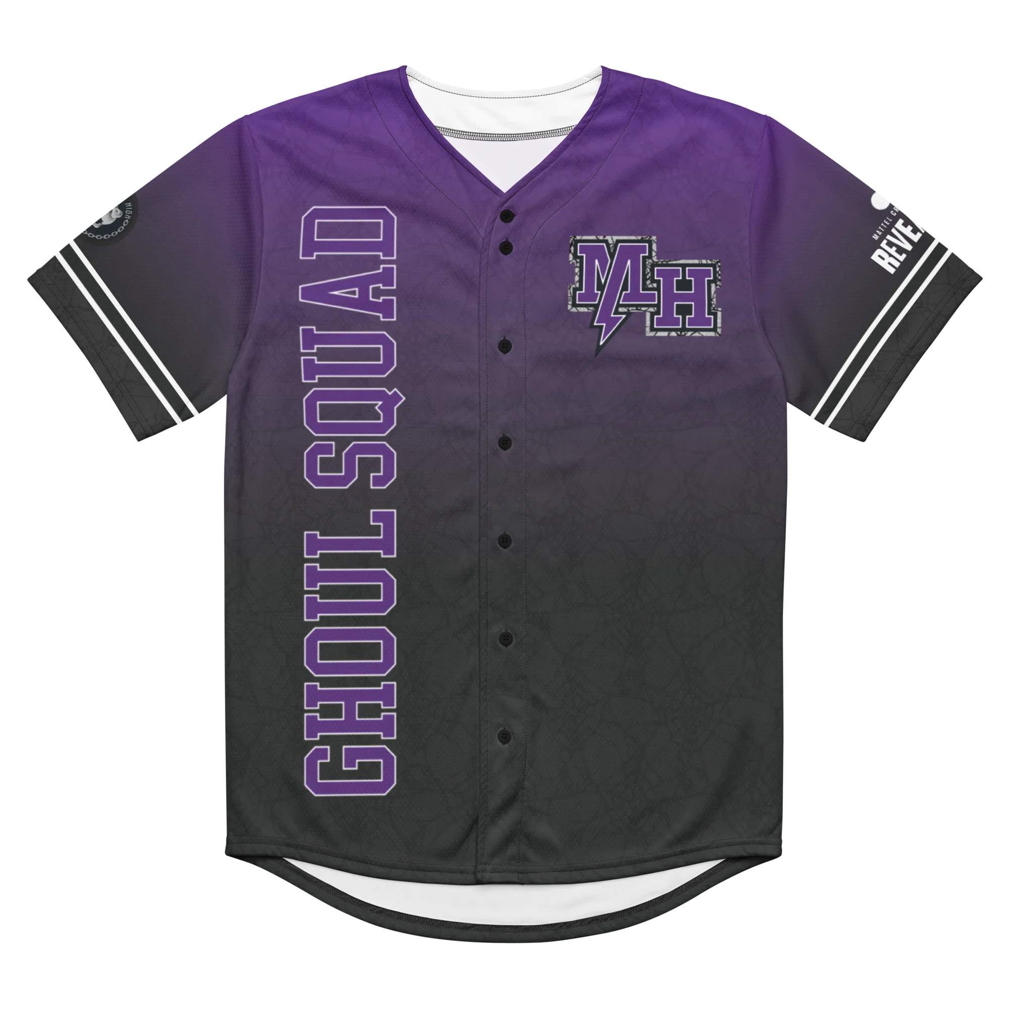 Mattel Creations Monster High Ghoul Squad Multi Baseball Jersey