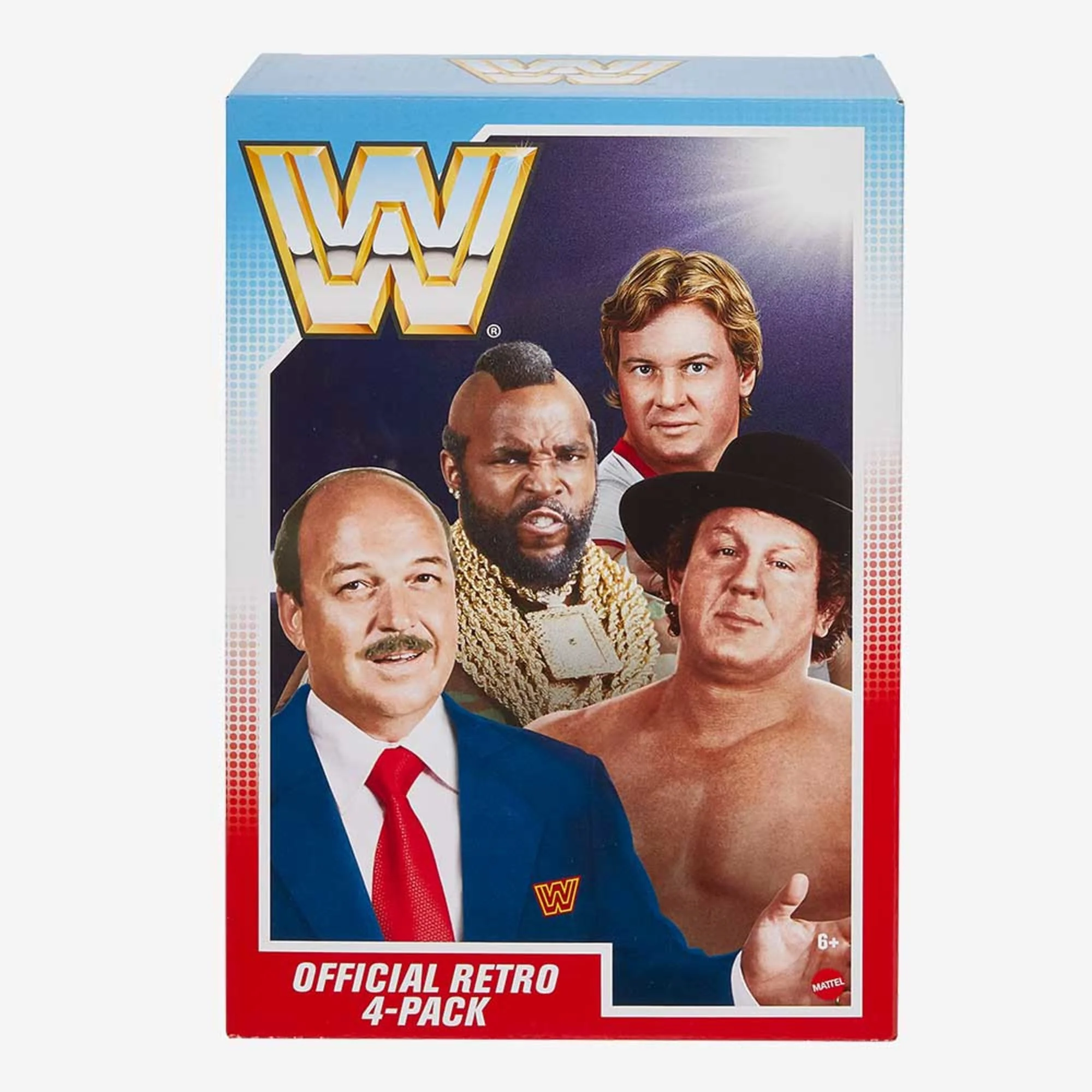 Mattel Creations WWE Retro Figures Set Wave 1