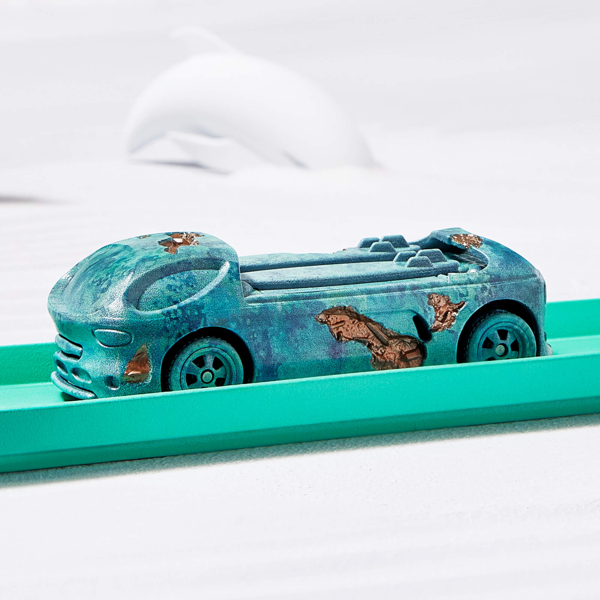 Mattel Creations Hot Wheels x Daniel Arsham Eroded Deora II