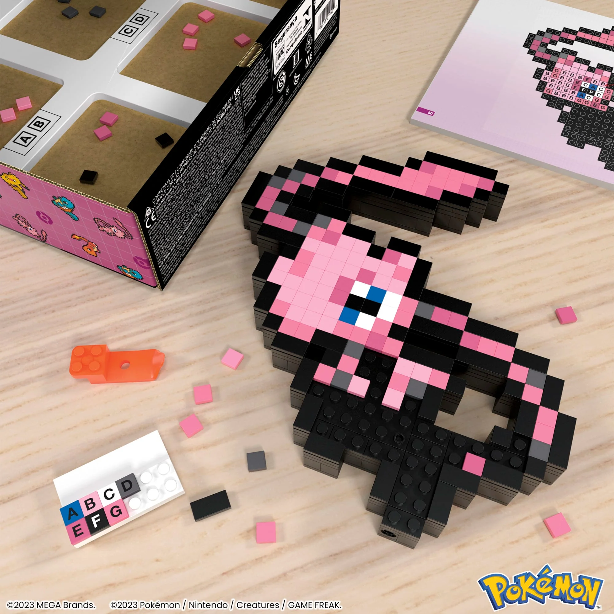 Mattel Creations MEGA Pokémon Mew Building Set
