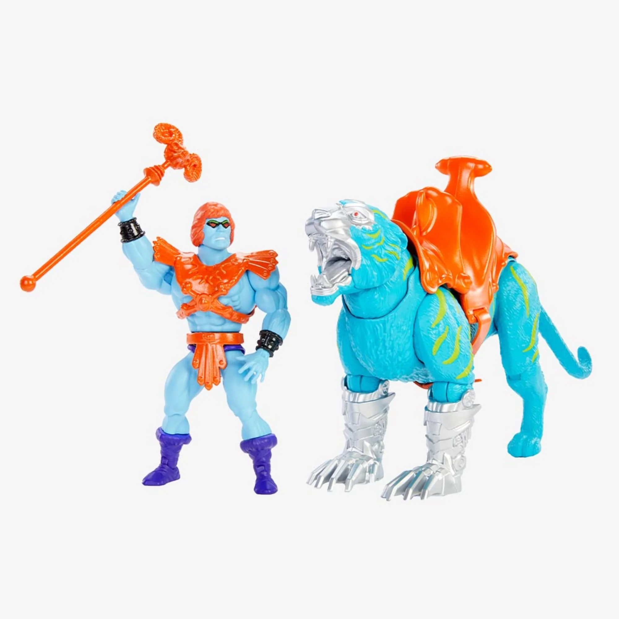 Mattel Creations Masters of the Universe Origins Faker and Dupli-Cat Action Figures