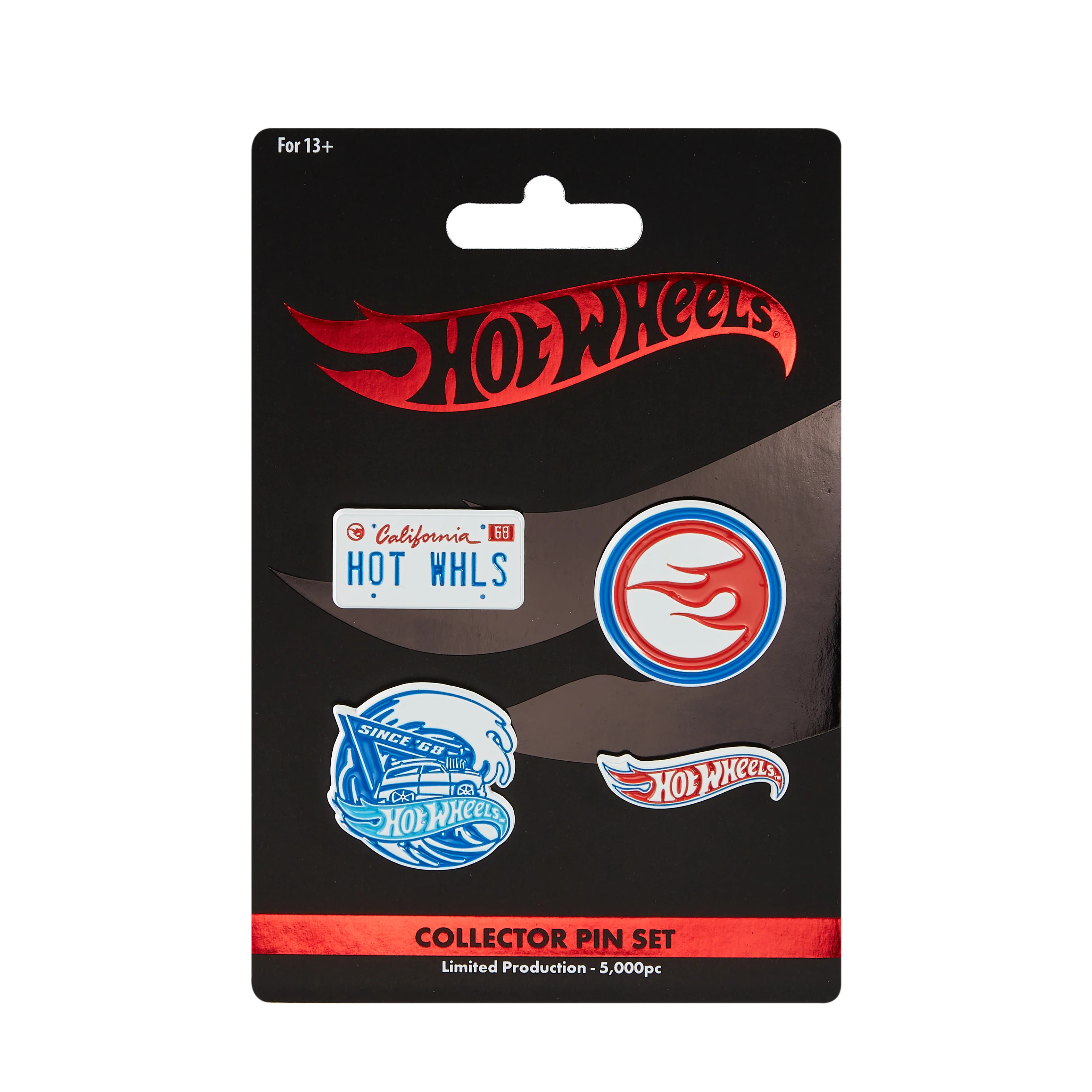 Mattel Creations Hot Wheels Collector Enamel Pin Set