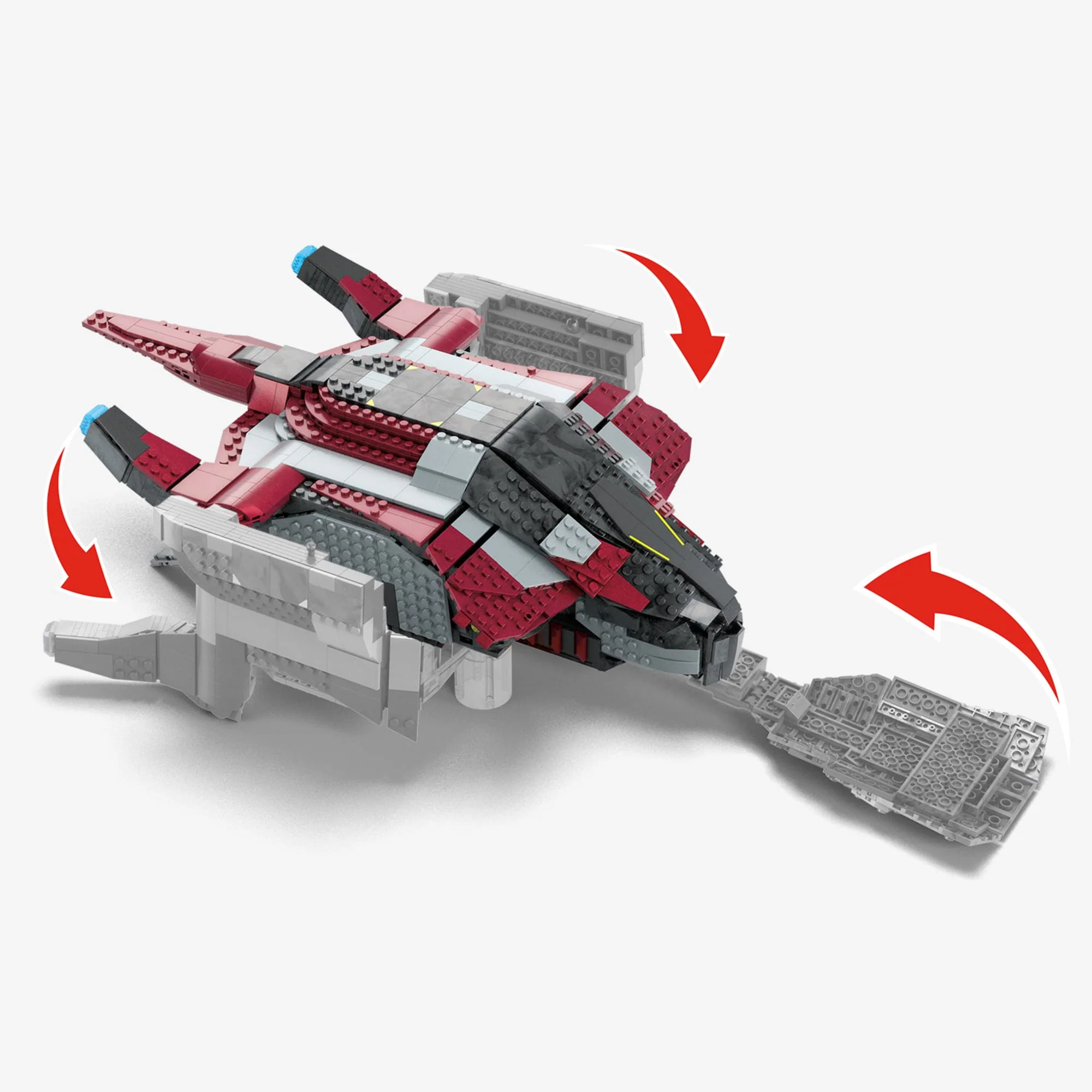 Mattel Creations MEGA Halo Banished Phantom Building Set
