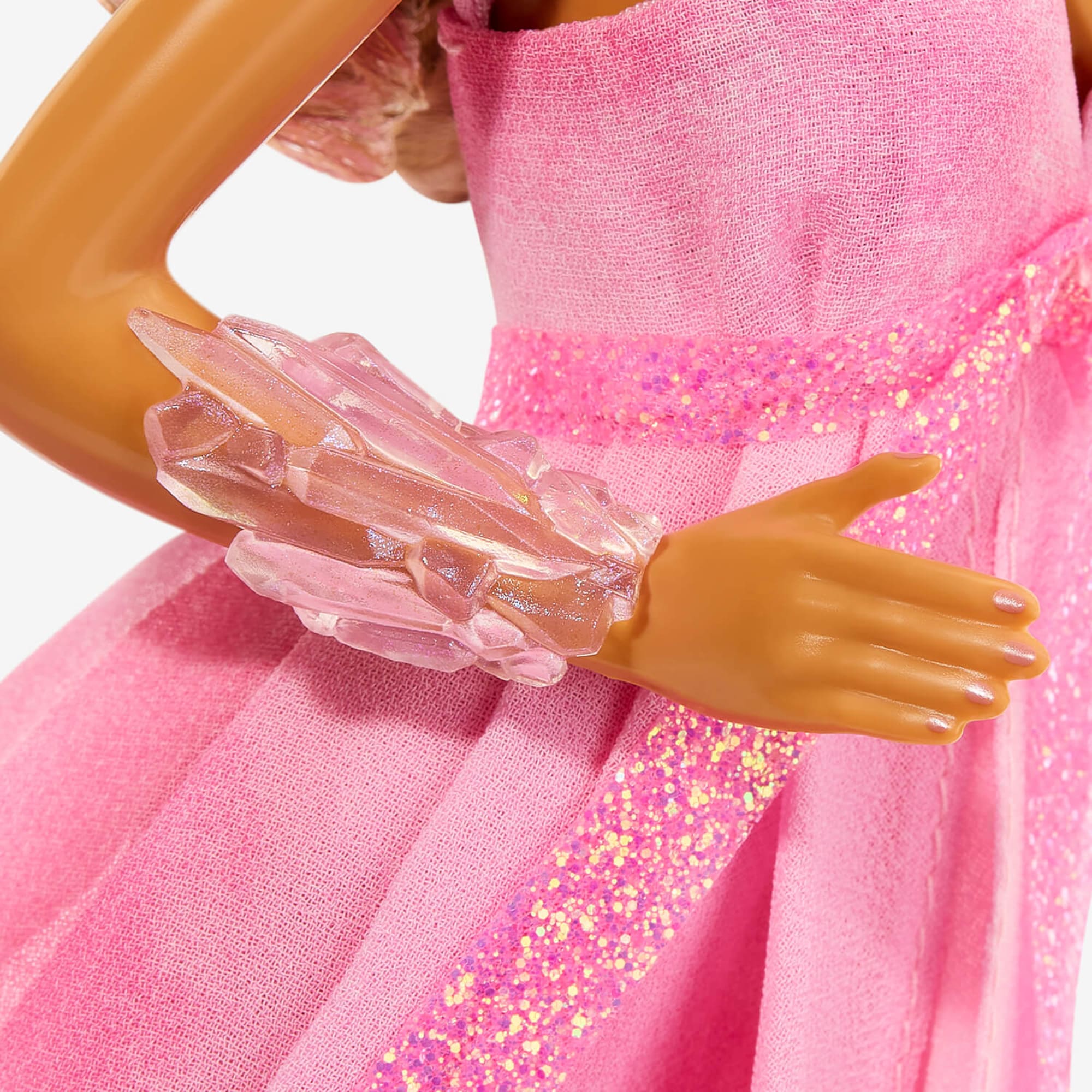 Mattel Creations Barbie Crystal Fantasy Collection Rose Quartz Doll