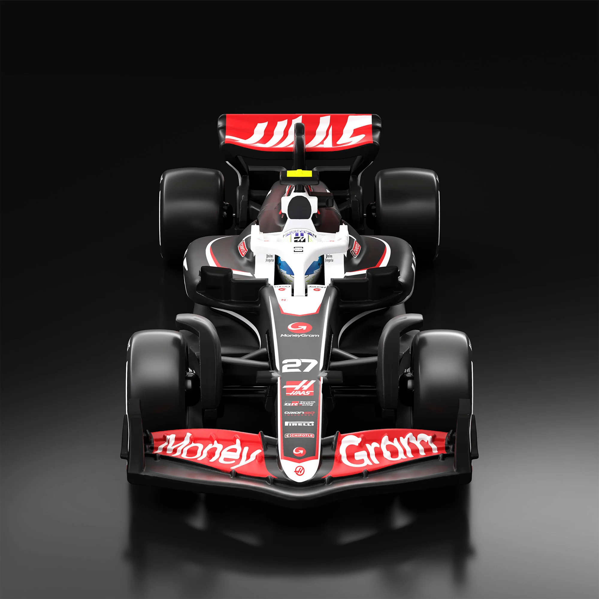 Mattel Creations Hot Wheels F1 Series: MoneyGram Haas F1 Team VF-24 Car #27