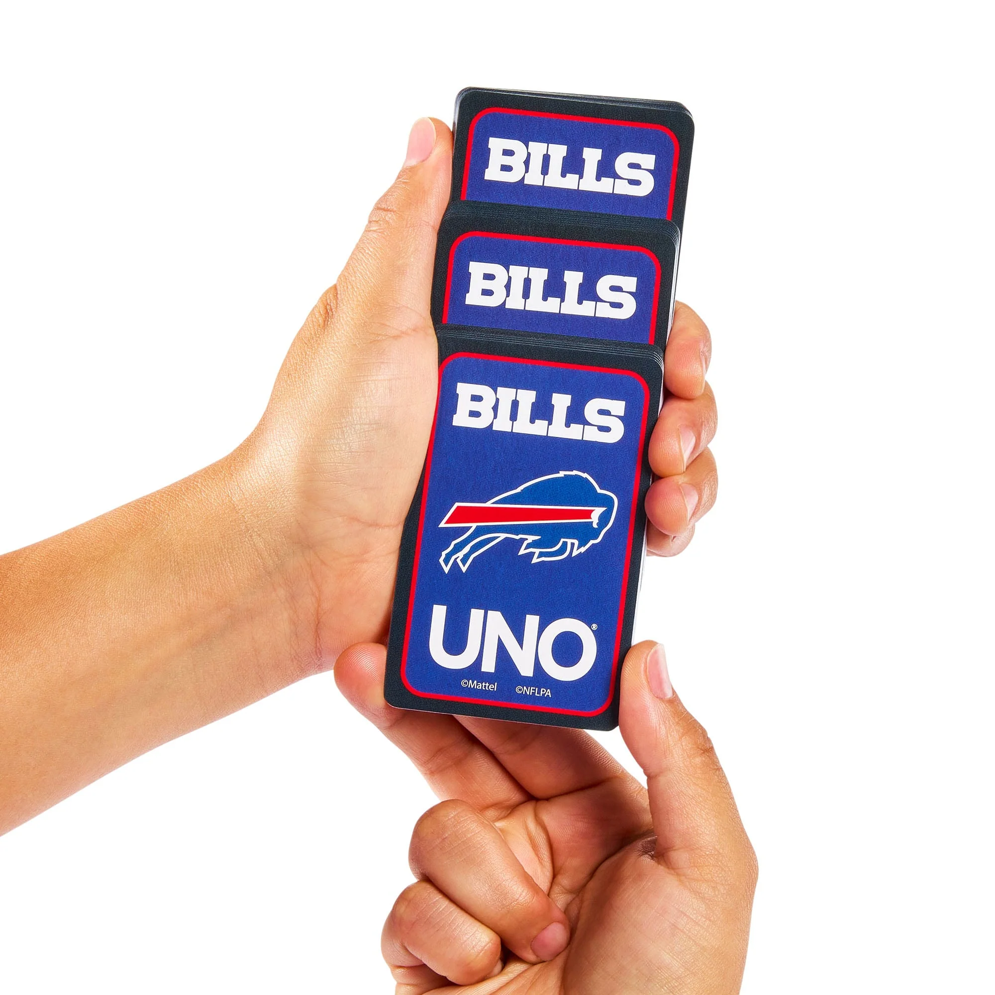 Mattel Creations UNO Fandom NFL Buffalo Bills Game Deck
