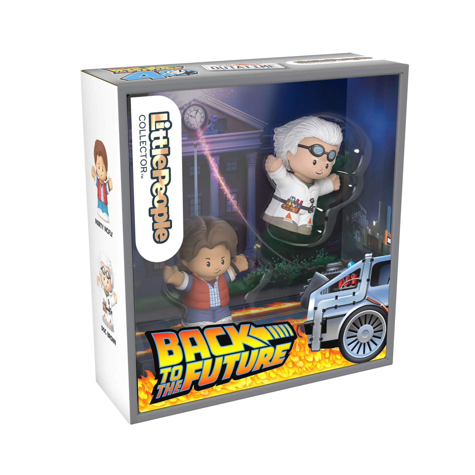 Mattel Creations Little People Collector Back to the Future Special Edition Set
