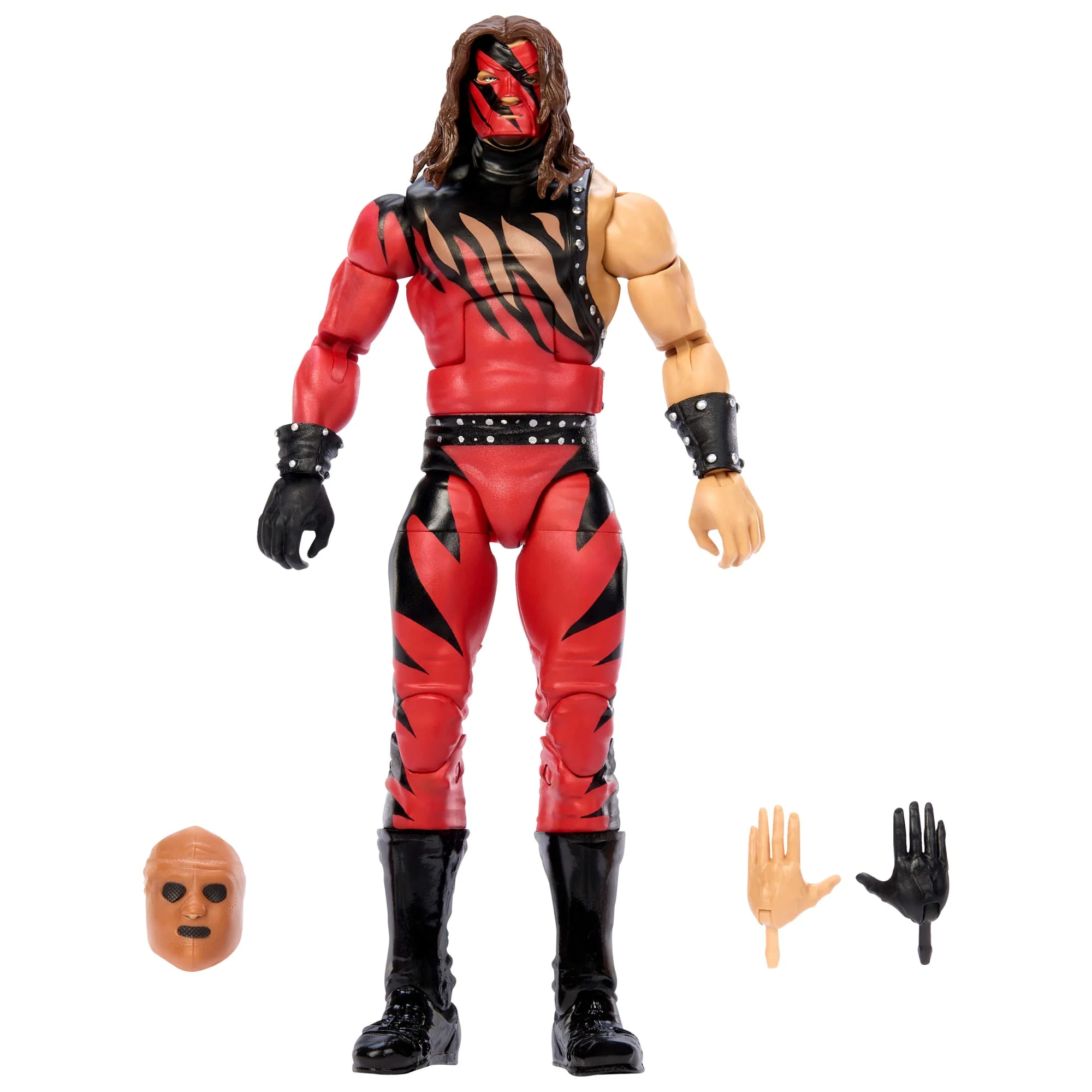 Mattel Creations WWE Elite Collection Monday Night War Kane Action Figure & Golga Build-A-Figure Parts