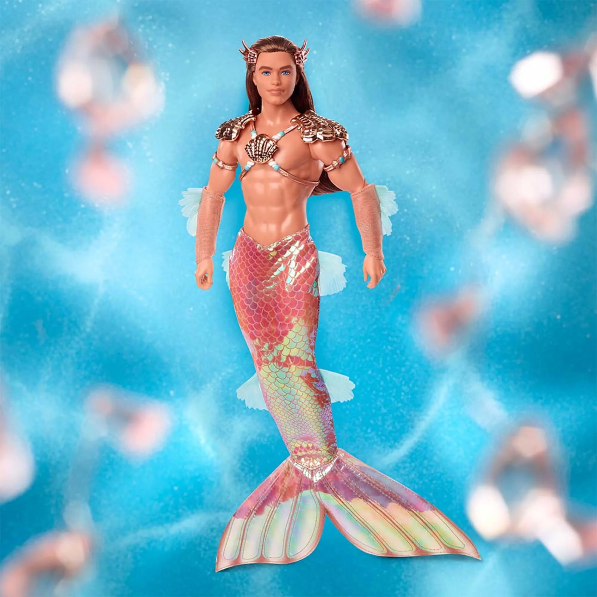 Mattel Creations Barbie Signature King Ocean Ken Merman Doll