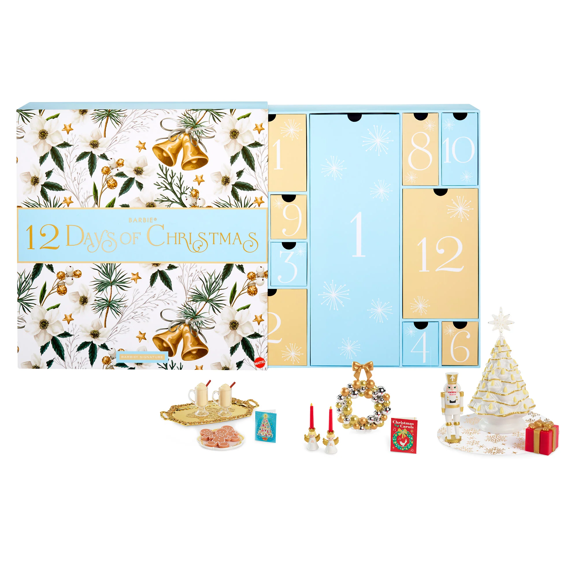 Mattel Creations 12 Days of Christmas Barbie Doll and Accessories