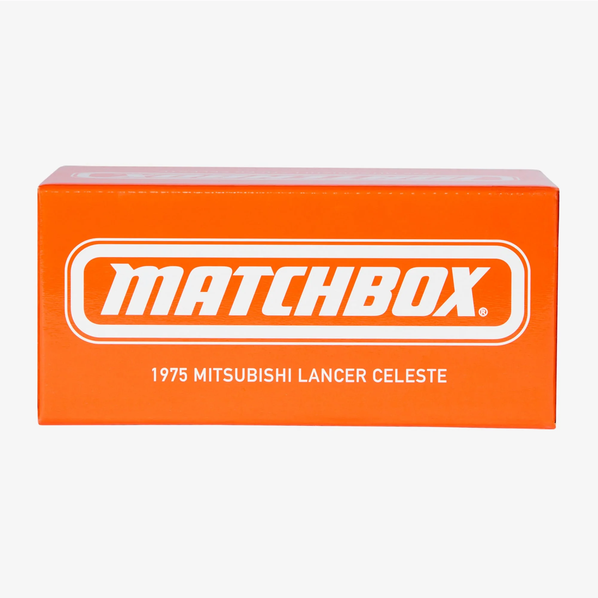 Mattel Creations Matchbox 1975 Mitsubishi Lancer Celeste