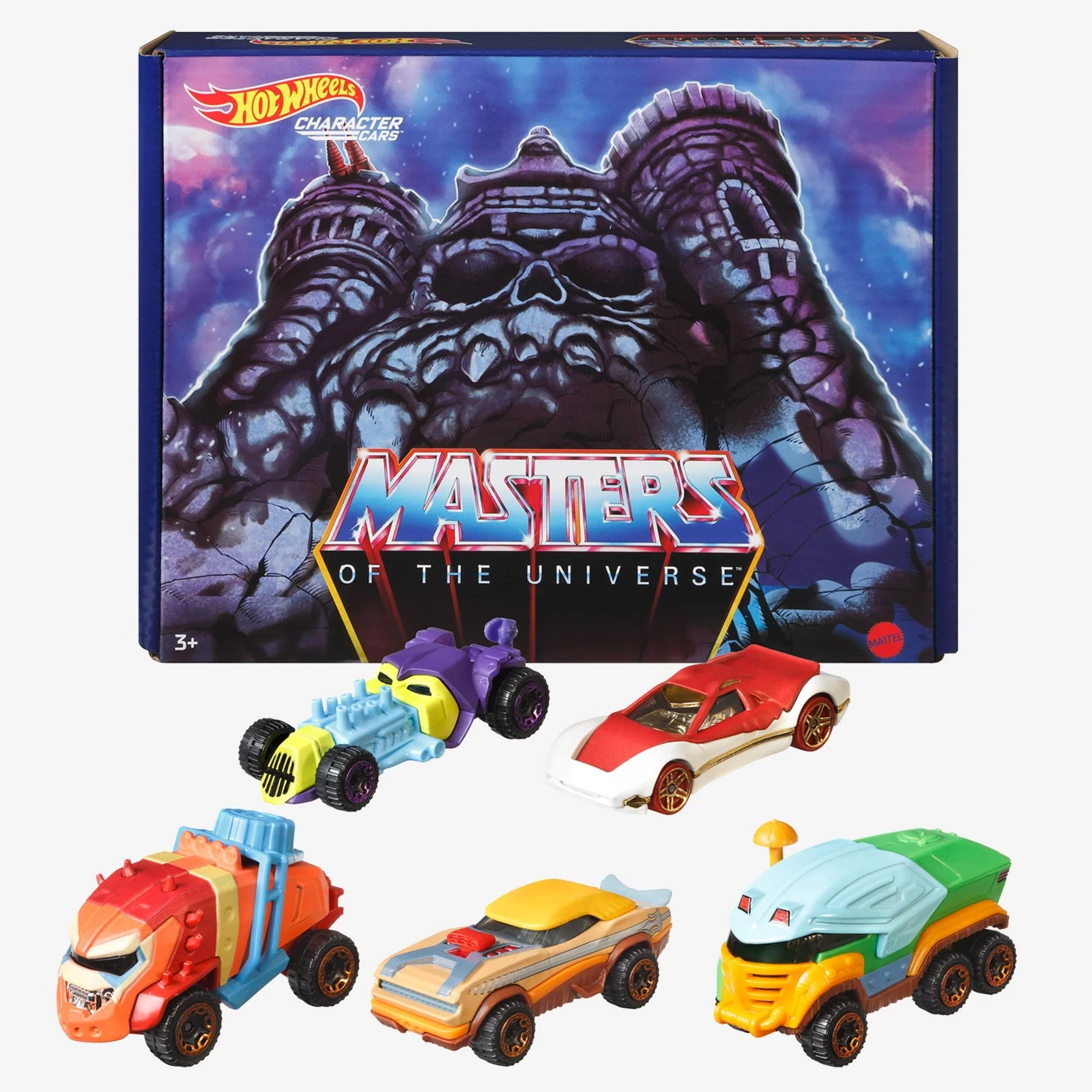 Mattel Creations Hot Wheels Masters of the Universe Character Cars 5-Pack