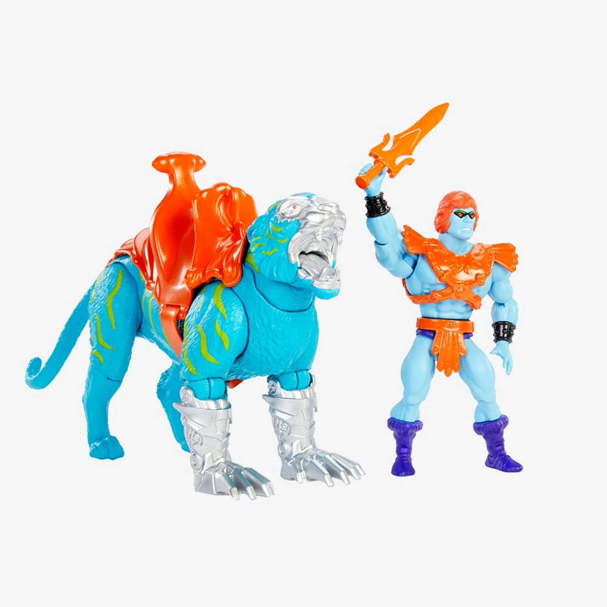 Mattel Creations Masters of the Universe Origins Faker and Dupli-Cat Action Figures