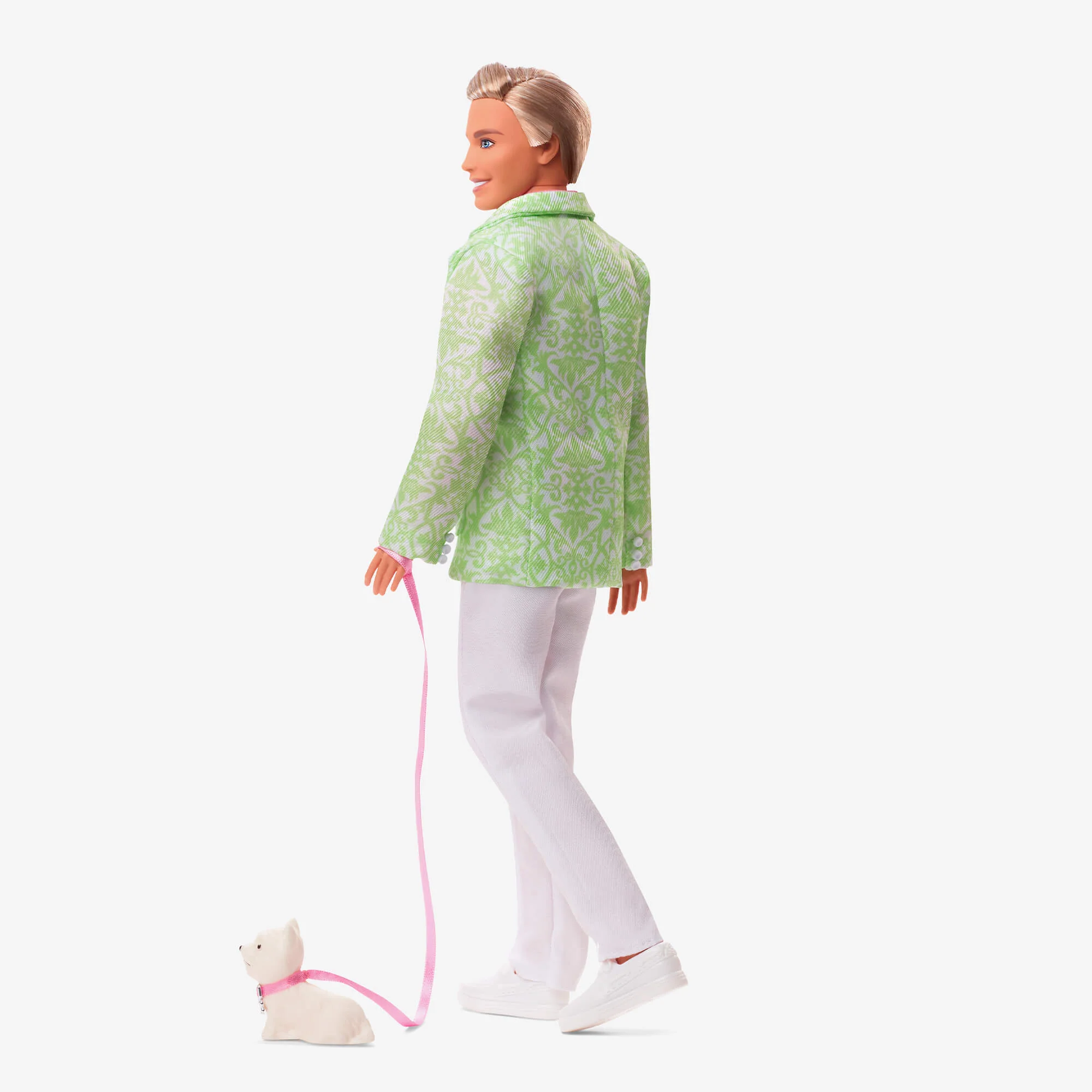 Mattel Creations “Sugar's Daddy” Ken Doll in Pastel Suit With Dog – Barbie The Movie