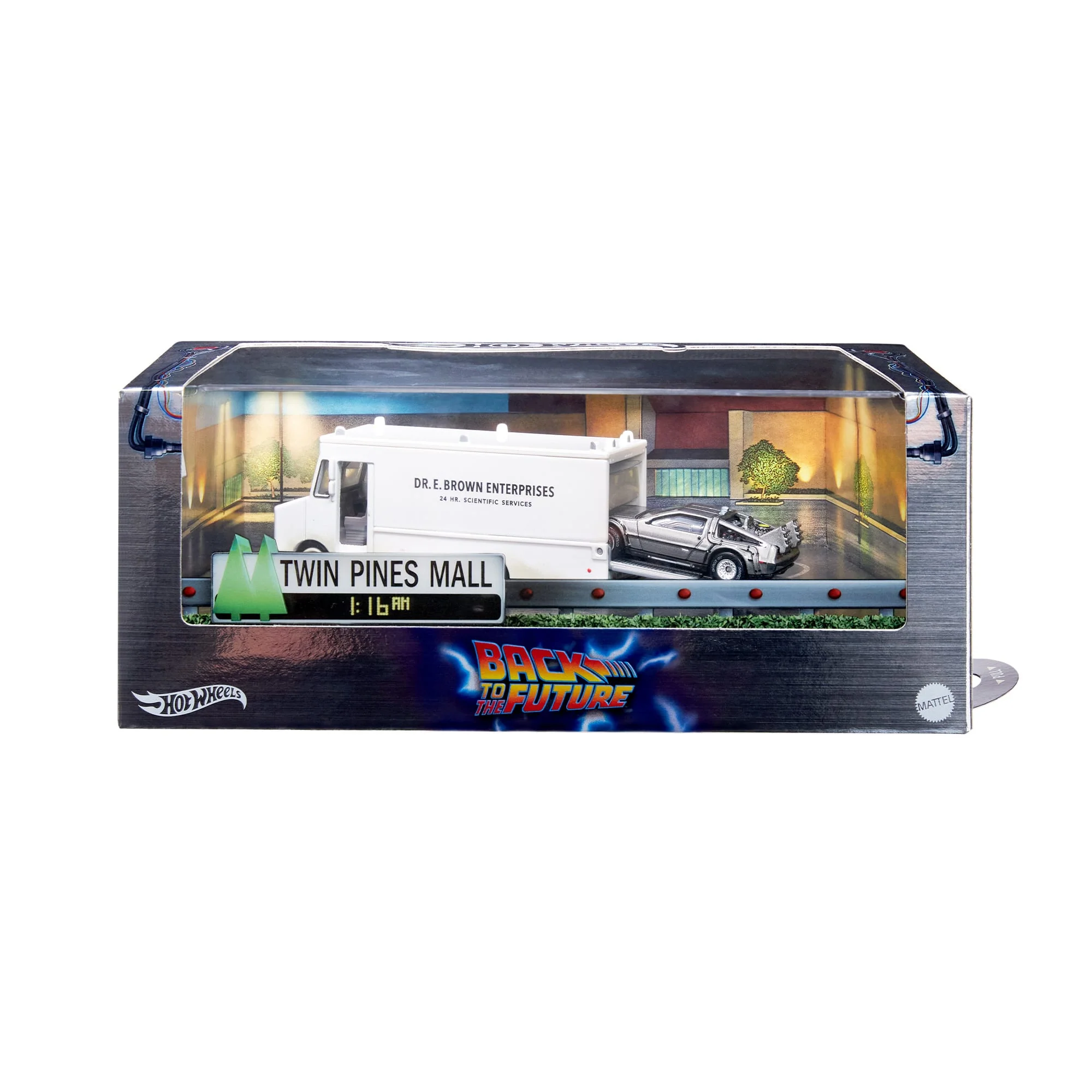 Mattel Creations Hot Wheels Back to the Future 40th Anniversary Set