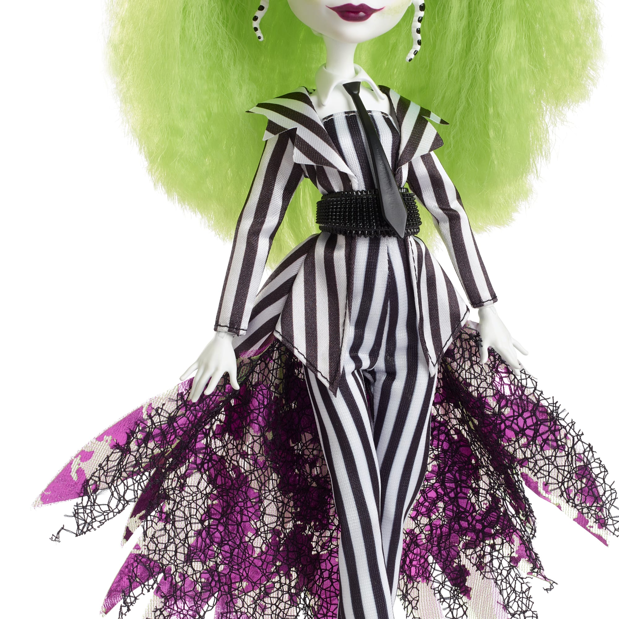 Mattel Creations Beetlejuice & Lydia Deetz Monster High Skullector Doll 2-Pack