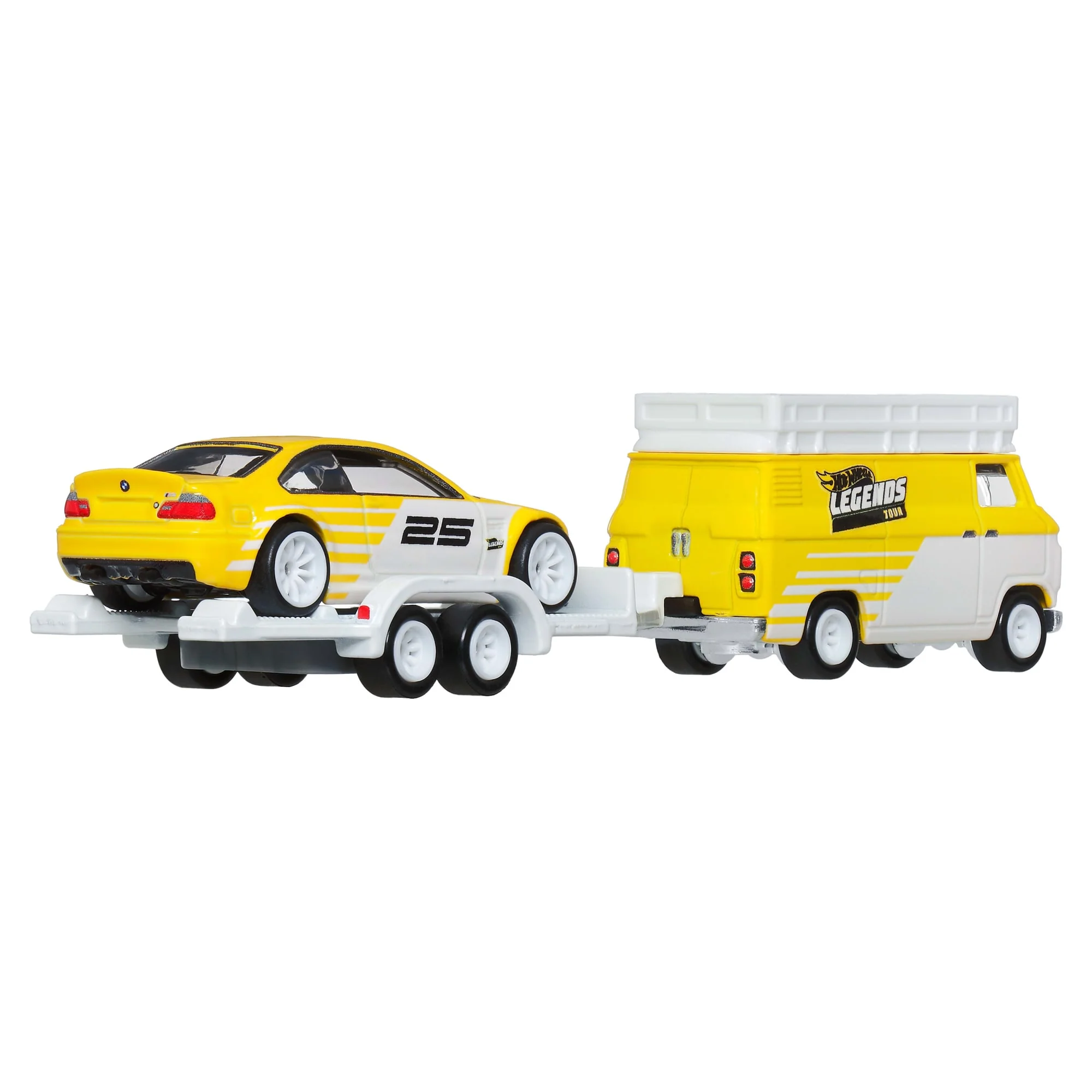Mattel Creations Hot Wheels Legends Tour Team Transport 2-Pack Hauler & Car
